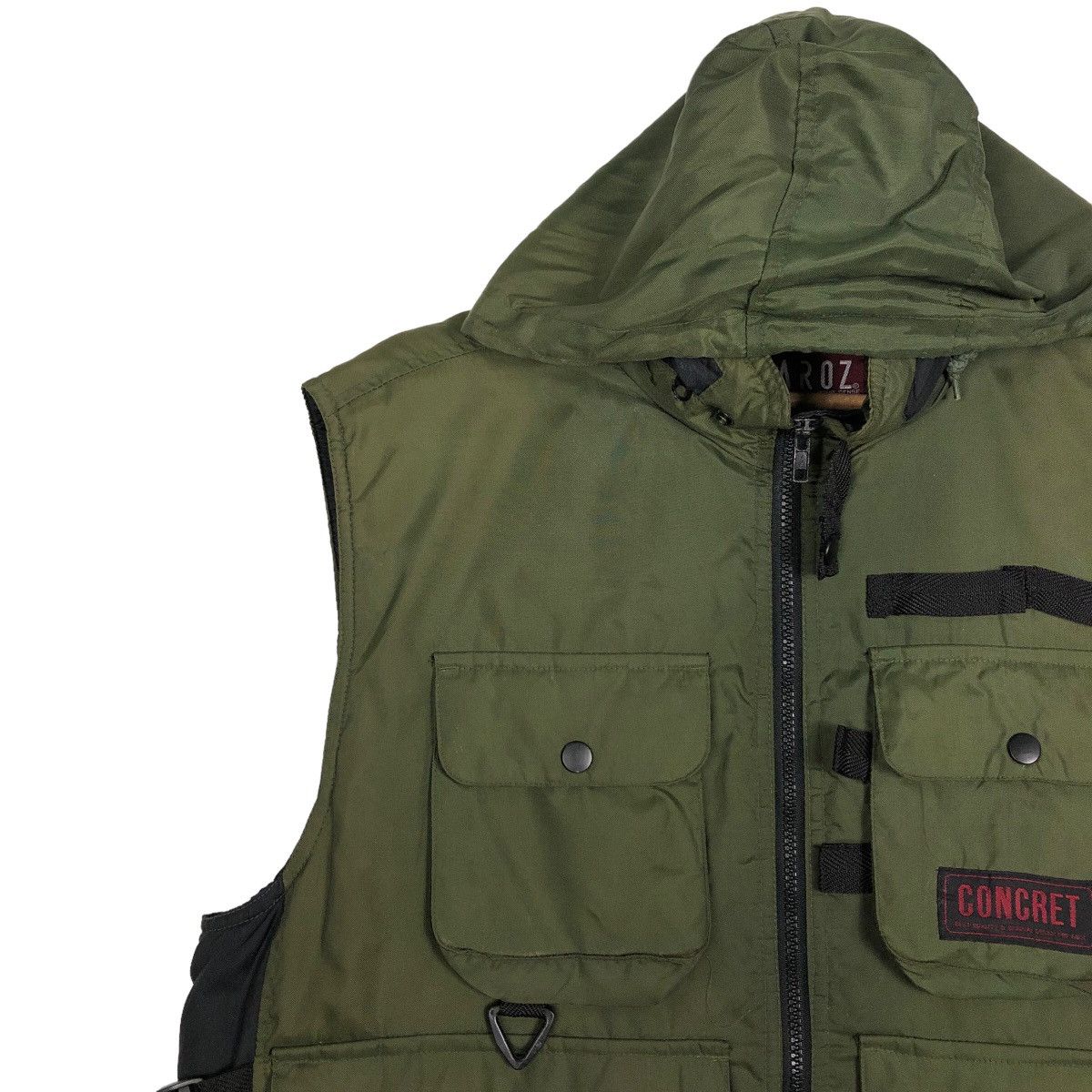 Japanese Brand 🔥90’s Varoz Japan Utility Cargo Pocket Vest Multi Functions Size US L / EU 52-54 / 3 - 7 Thumbnail