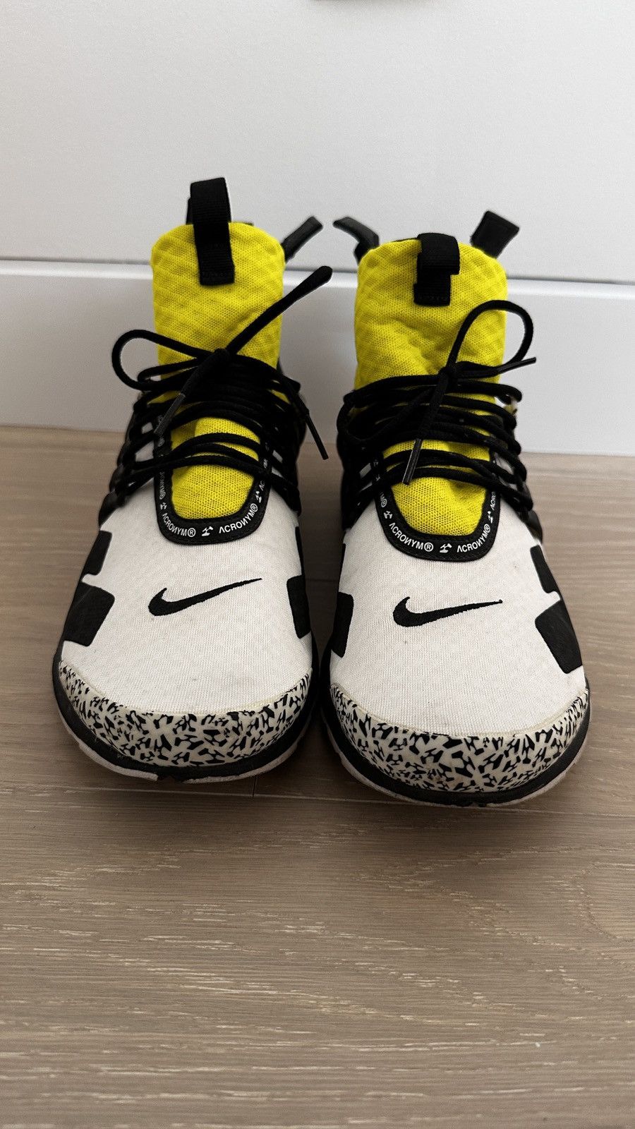 Acronym × Errolson Hugh × Nike NIKE ACRONYM PRESTO MID - DYNAMIC YELLOW Size US 12 / EU 45 - 3 Thumbnail