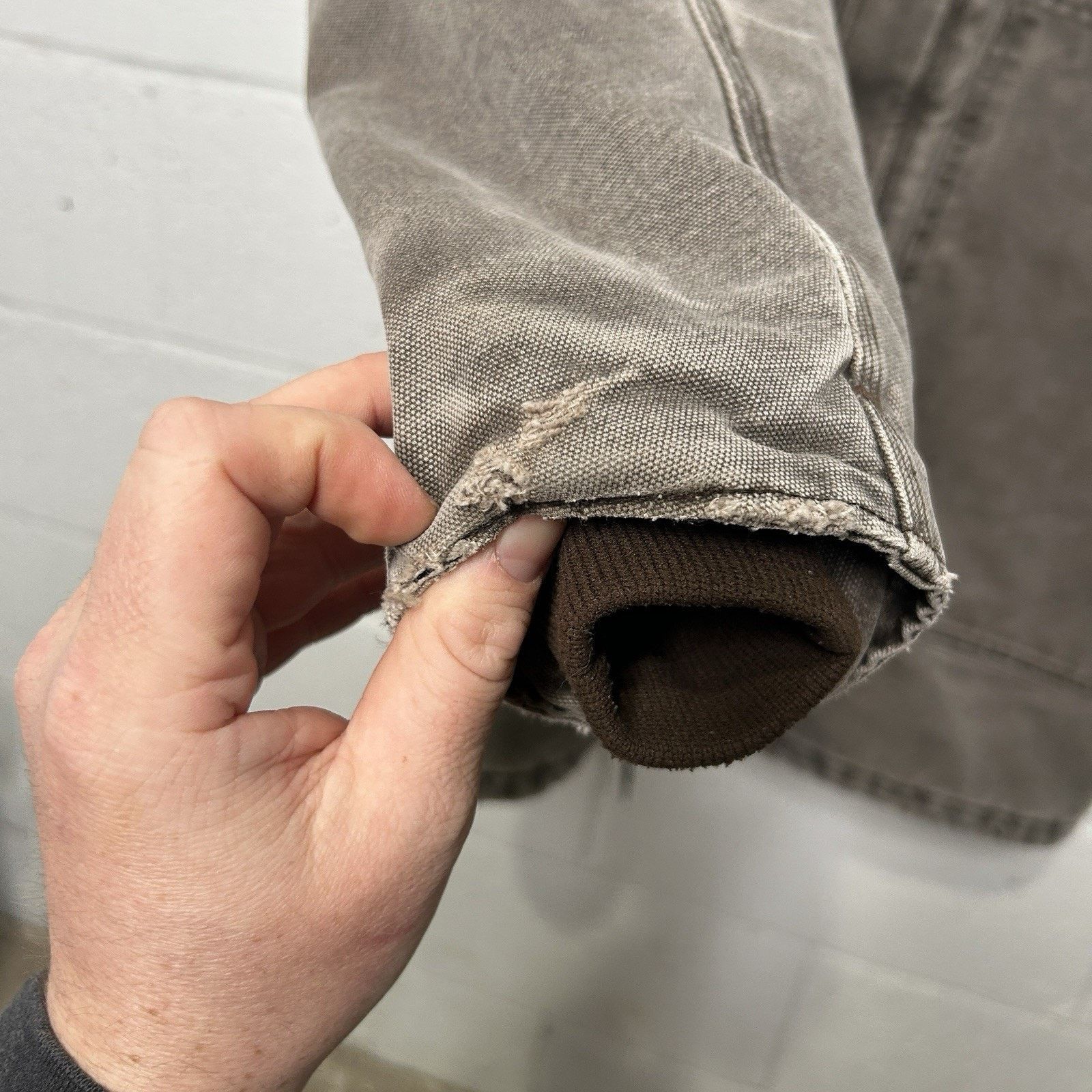 Carhartt Vintage Faded Carhartt Quilted Artic Jacket “Chestnut” C26 Size US M / EU 48-50 / 2 - 6 Thumbnail