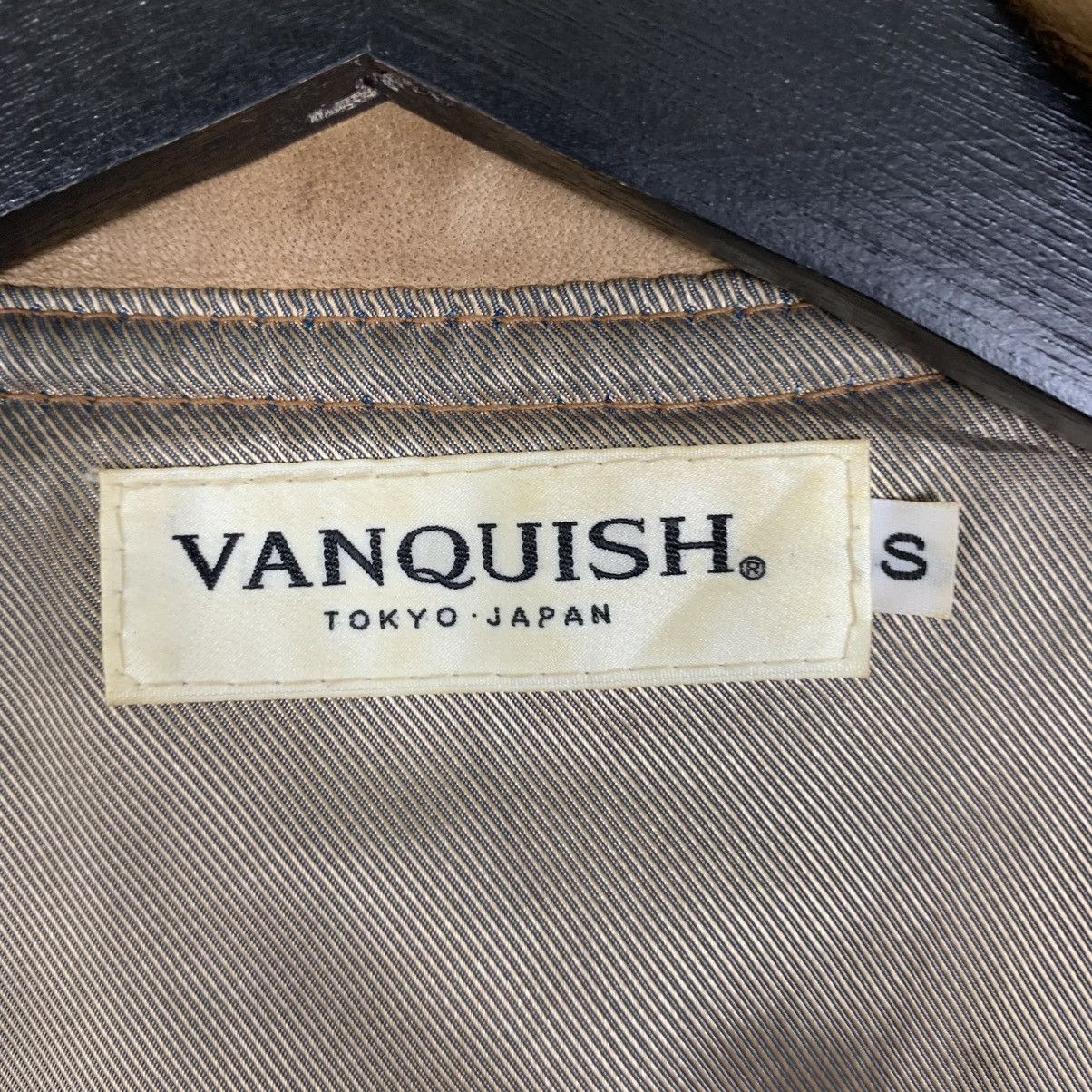 Vanquish × Vintage Vintage Vanquish Tokyo Japan Double Collar Leather Jacket Size US S / EU 44-46 / 1 - 10 Thumbnail