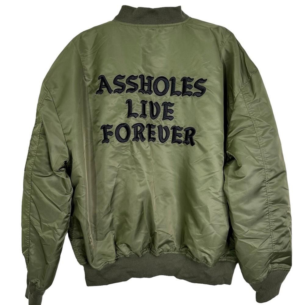 Assholes Live Forever Reversible sold Jacket *SOLD OUT/DISCONTINUED on website!