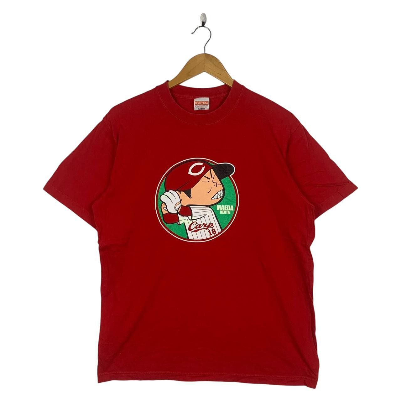MLB MLB KENTA MAEDA CARP Baseball Nippon League Tee Size US L / EU 52-54 / 3 - 1 Thumbnail