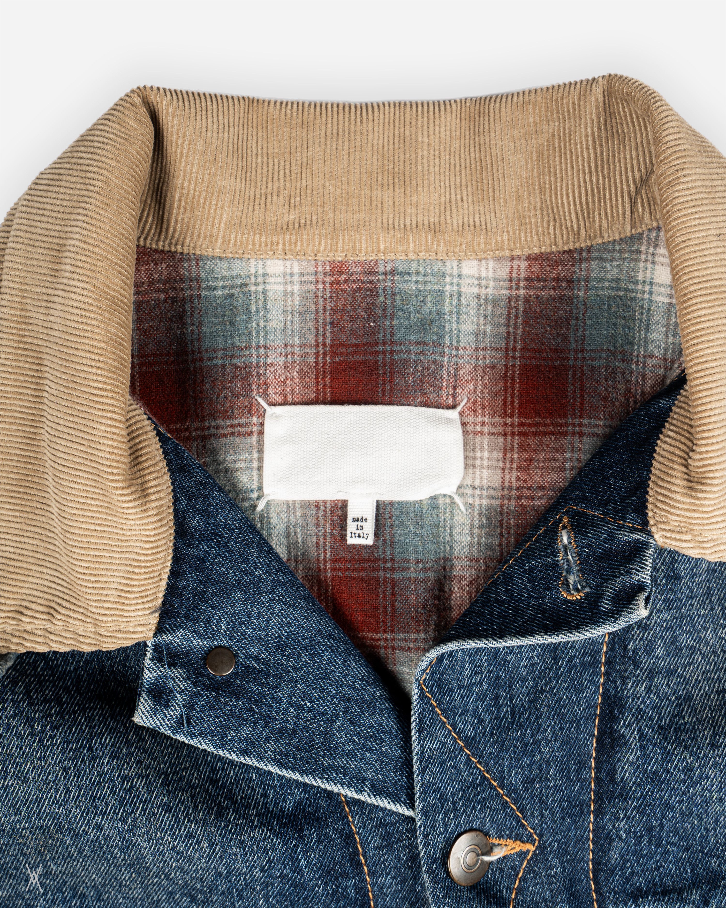 Maison Margiela Maison Margiela Pendleton Wool-Lined Denim Jacket Size US M / EU 48-50 / 2 - 7 Thumbnail