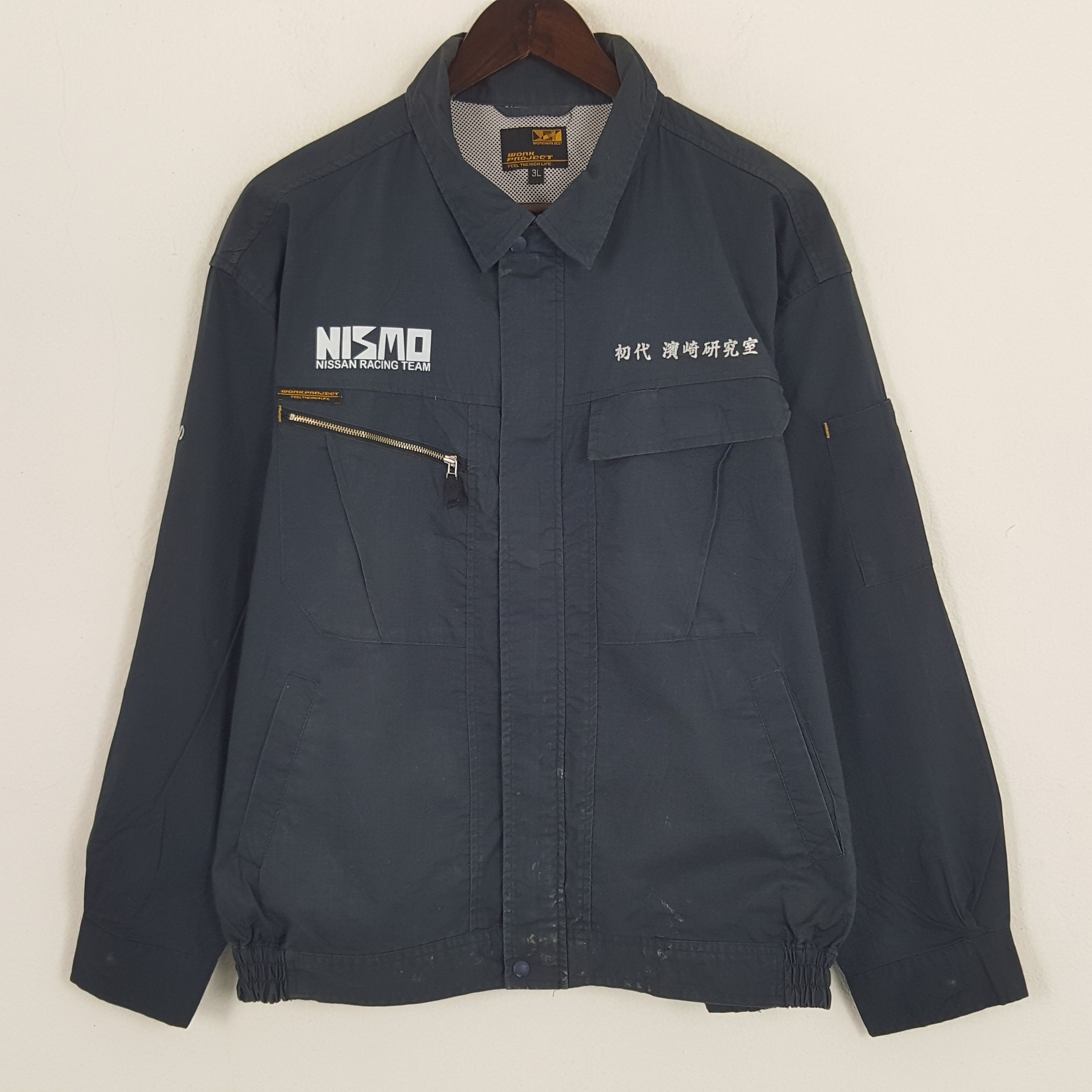 Japanese Brand × Vintage Vintage Nismo Racing Team Custom Art Worker Japan Jacket Size US L / EU 52-54 / 3 - 3 Thumbnail