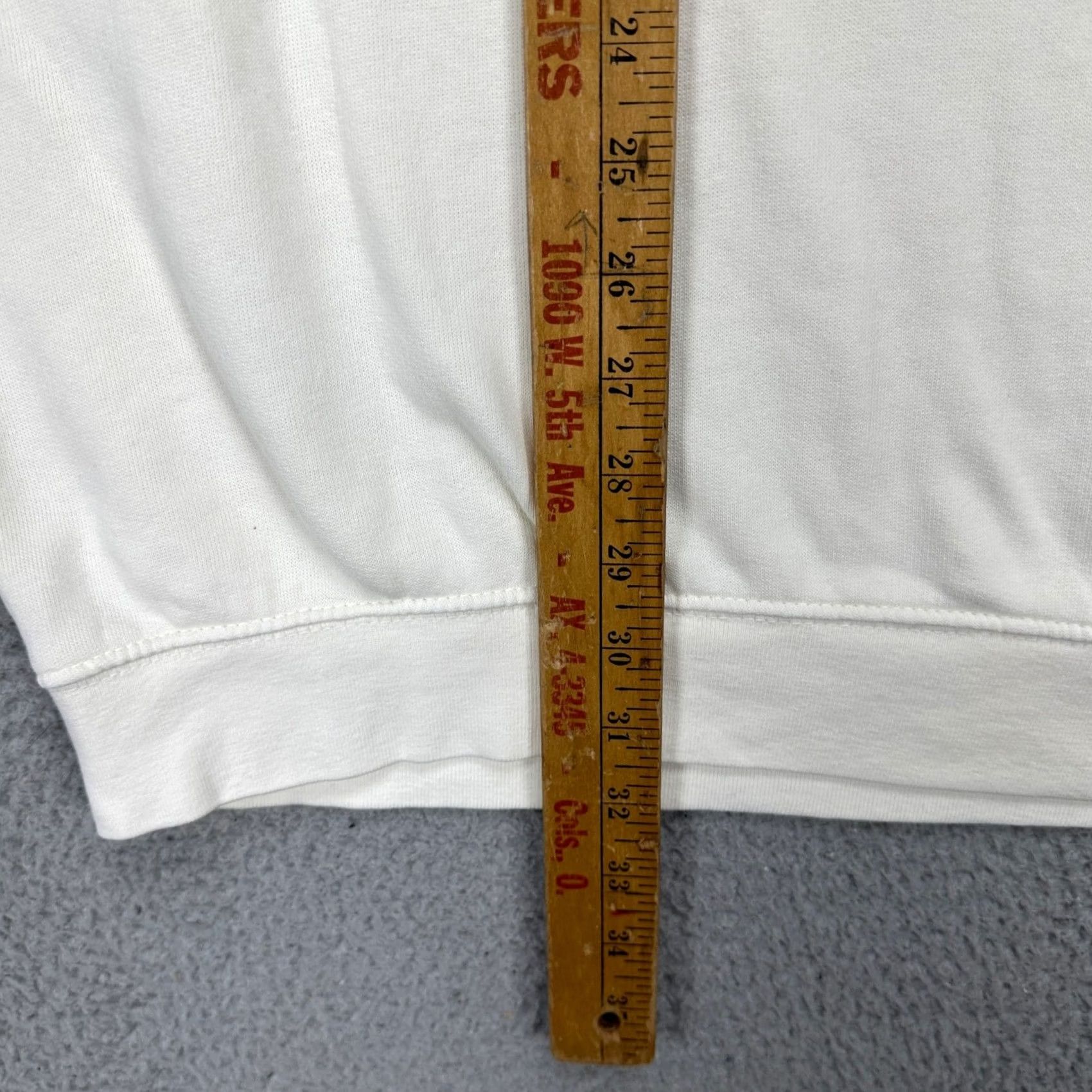 Vintage VINTAGE Dayton Flyers Men Pullover Sweatshirt 2XL White Crewneck Long Sleeve Blue 84 NEW Size US XXL / EU 58 / 5 - 7 Thumbnail