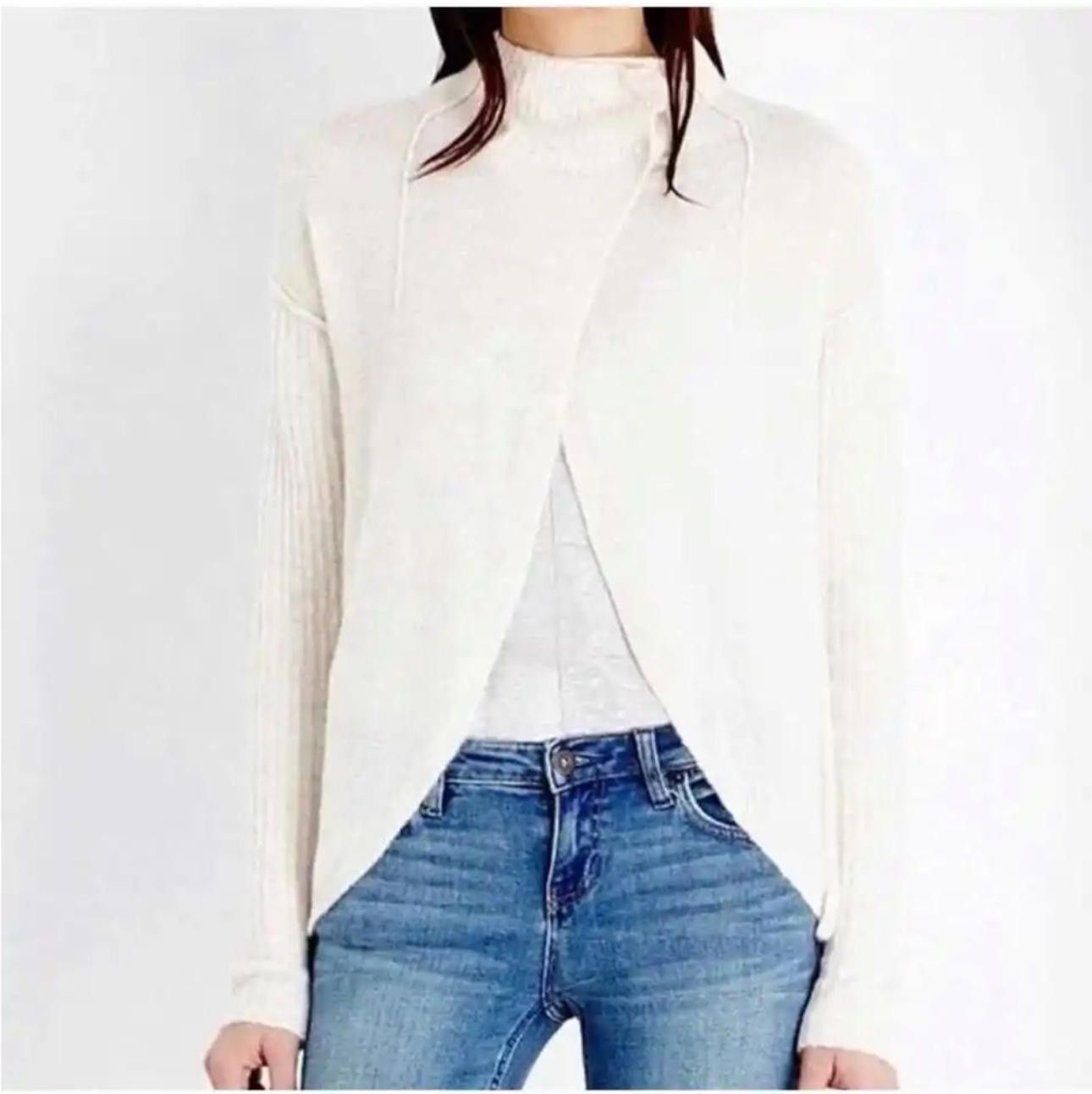 Free People Free People Cascade Cardi Open Cardigan Sweater Womens XS Size XS / US 0-2 / IT 36-38 - 3 Thumbnail