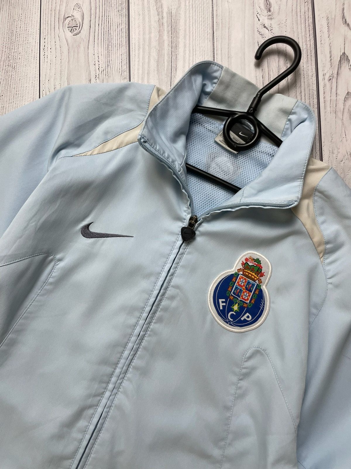 Nike Vintage Nike Porto soccer track jacket size S logo rare Size US S / EU 44-46 / 1 - 2 Thumbnail