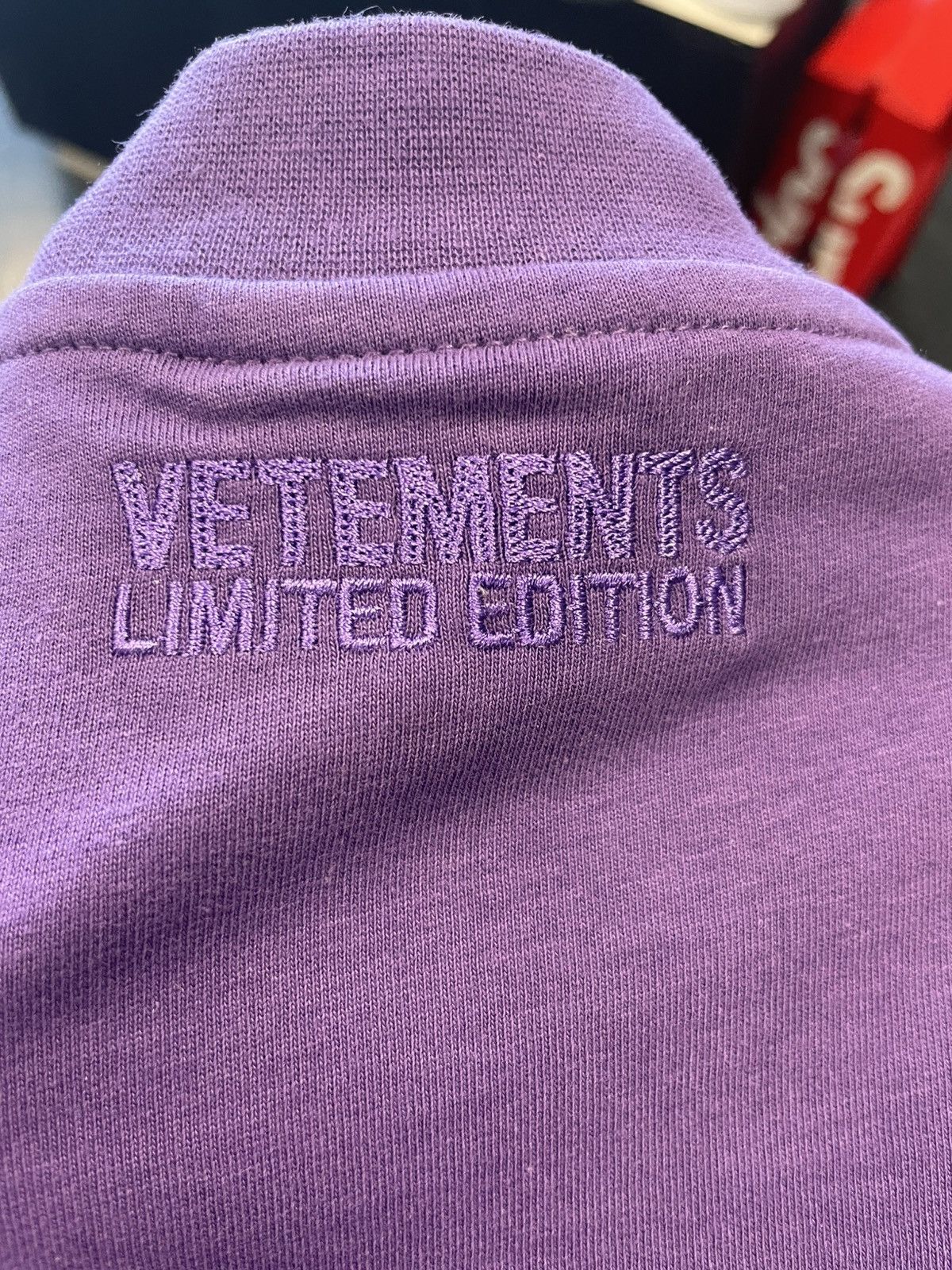 Vetements Vetements Tee Purple Printed Tee Size US S / EU 44-46 / 1 - 6 Thumbnail