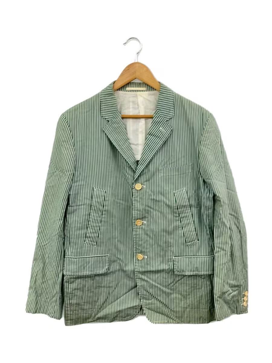 Comme des Garcons Homme Striped Tailored Jacket Size US M / EU 48-50 / 2 - 1 Thumbnail