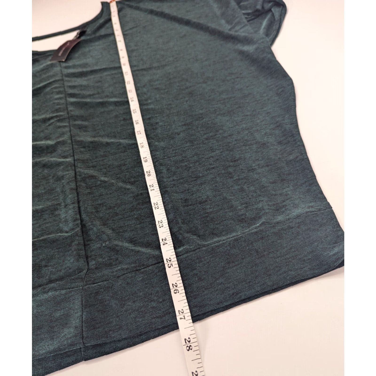Vintage NWT Lane Bryant Emerald Green Dolman Sleeve V-Neck Top Back Keyhole Size 14/16 Size XL / US 12-14 / IT 48-50 - 4 Thumbnail