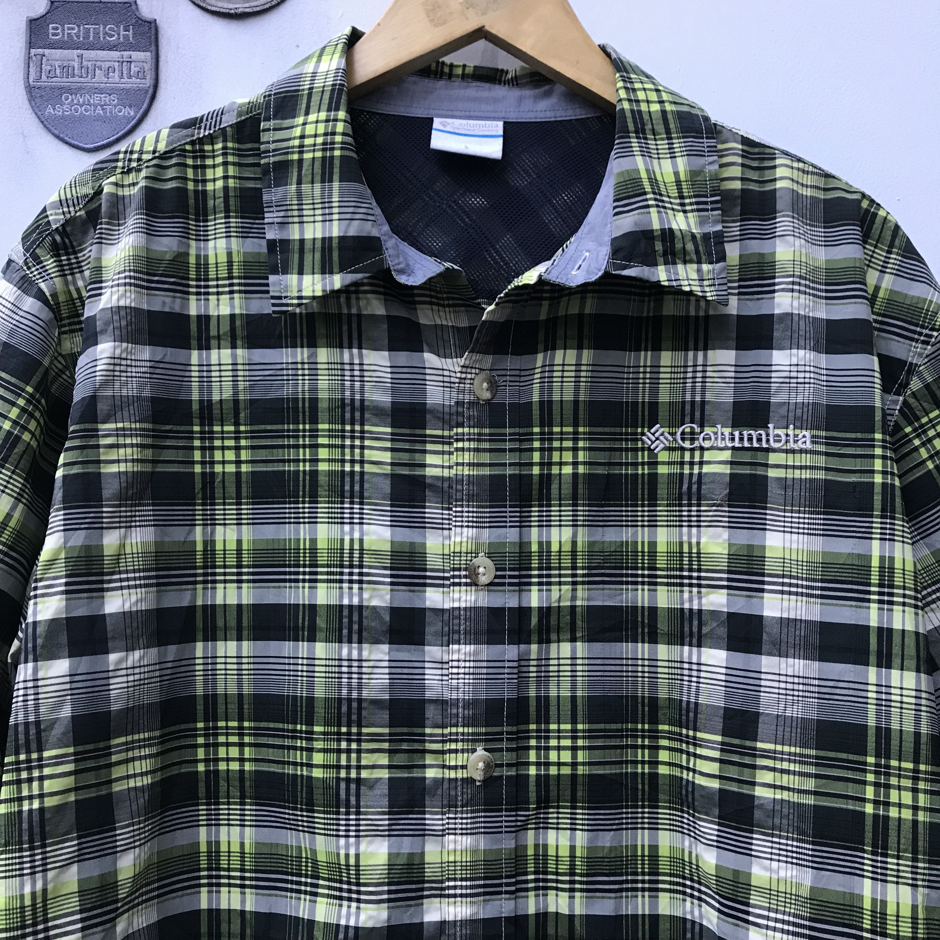 Columbia Columbia Tartan Outdoor Shirt black green Size US L / EU 52-54 / 3 - 7 Thumbnail