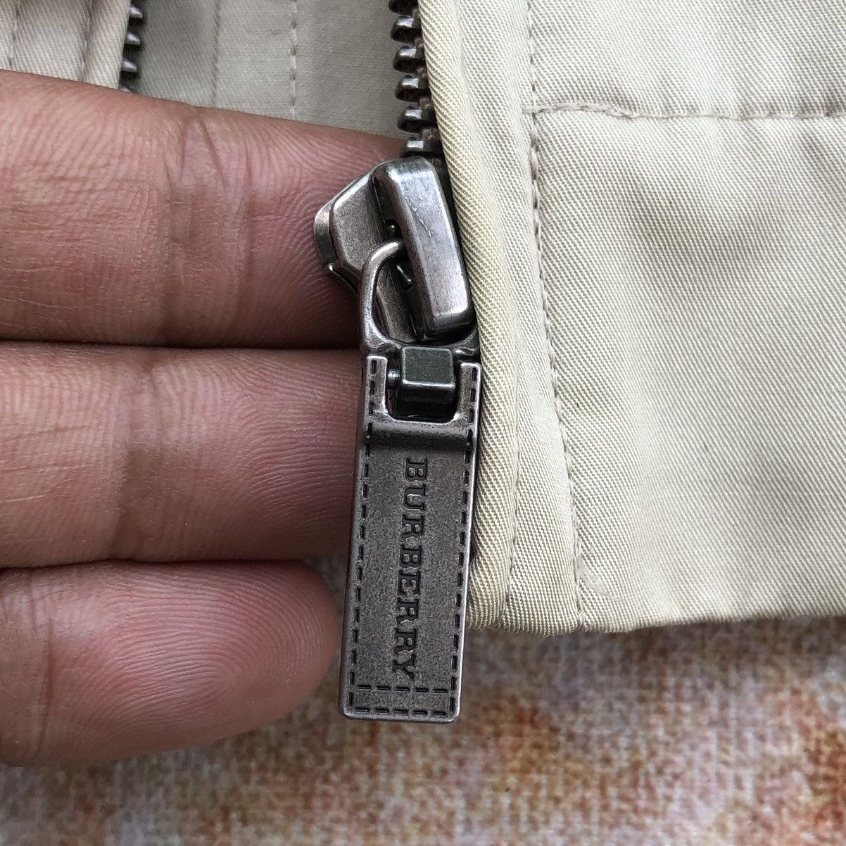 Burberry Burberry London Mens Embroidery Logo Novacheck Bomber Jacket Size US XL / EU 56 / 4 - 12 Thumbnail
