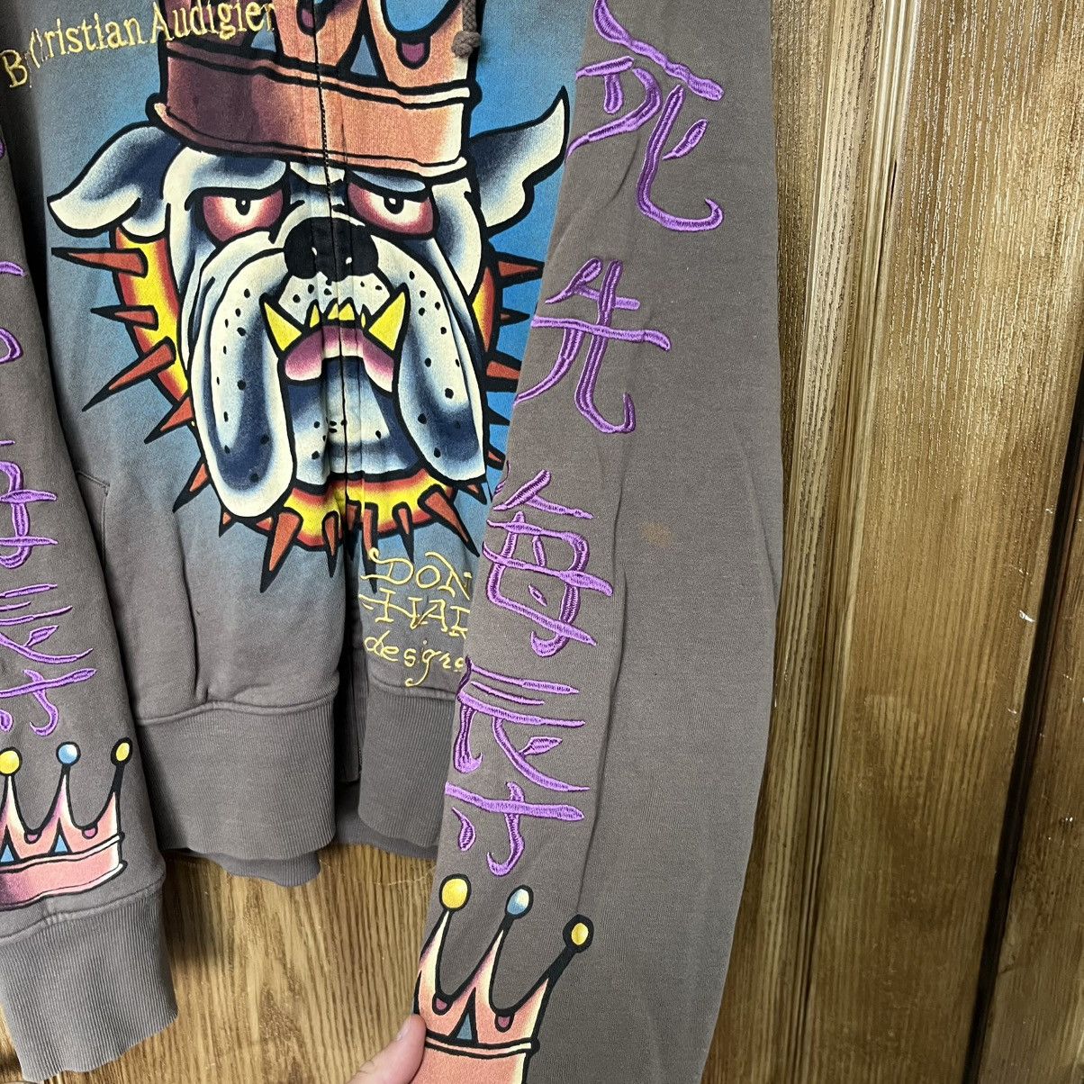 Ed Hardy Ed Hardy Zip-Hoodie Dog Big Logo Y2K Size US M / EU 48-50 / 2 - 5 Thumbnail
