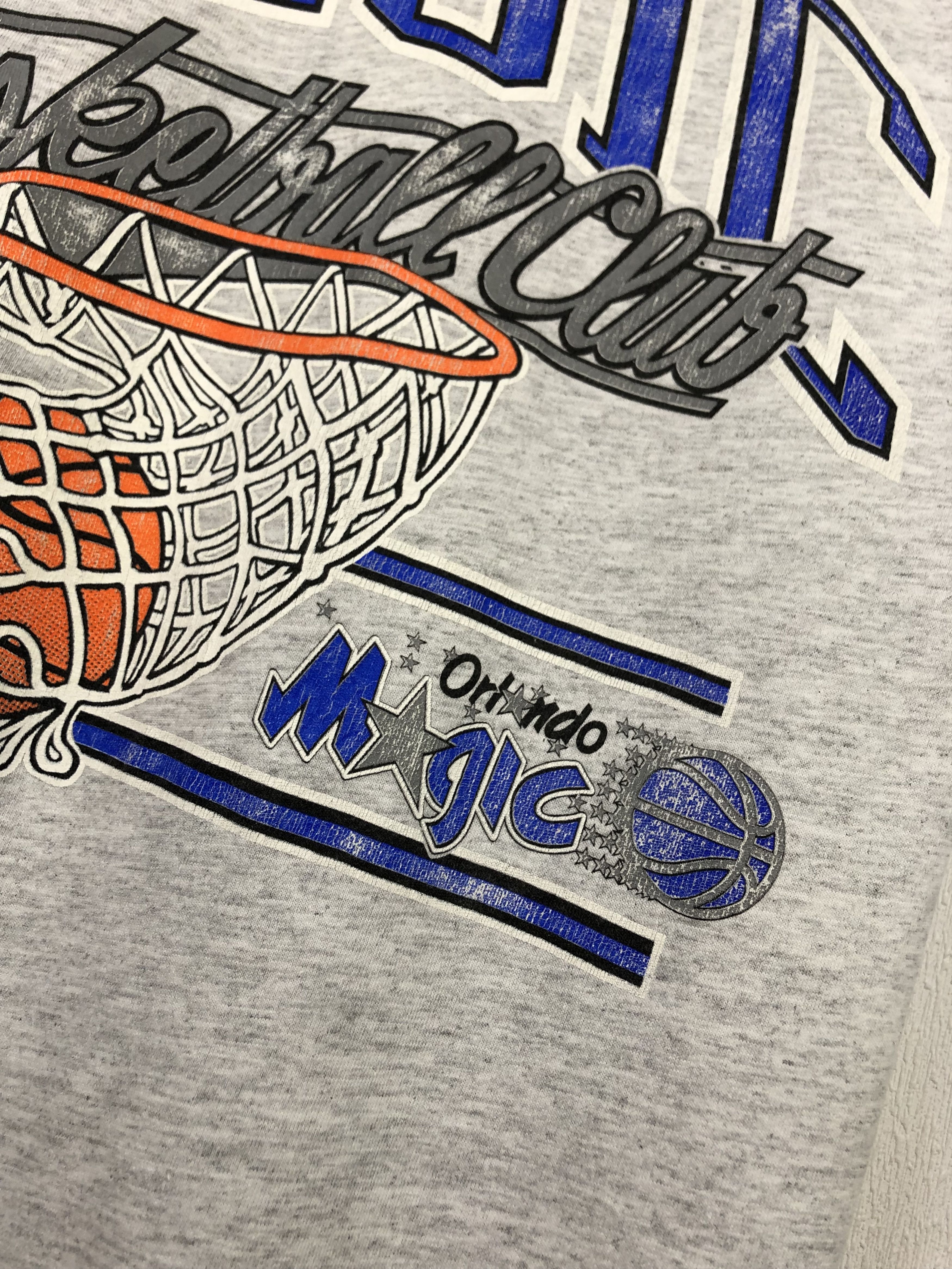 NBA Vintage Orlando Magic NBA Shirt Over Print Mens Tee Jersey Size US L / EU 52-54 / 3 - 4 Thumbnail