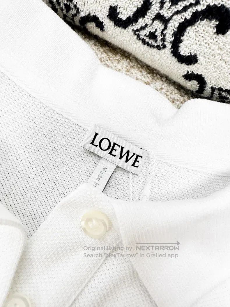 Loewe Loewe Embroidered logo oversized short-sleeve T-shirt Size M / US 6-8 / IT 42-44 - 5 Thumbnail