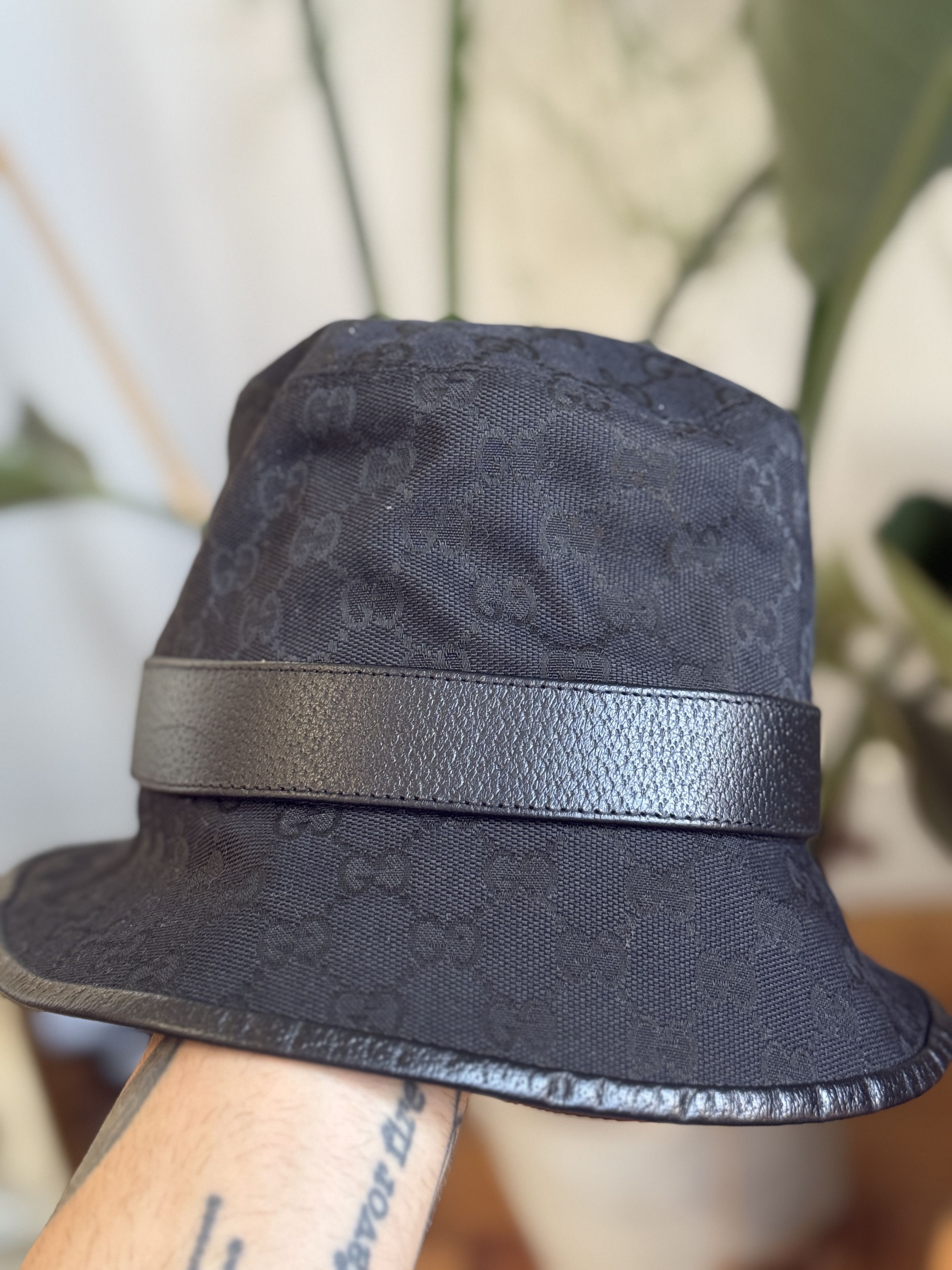 Gucci GUCCI GG Canvas Bucket Hat Size ONE SIZE - 5 Thumbnail