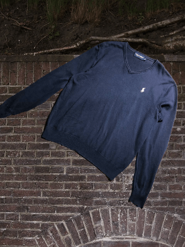 Polo Ralph Lauren × Vintage Vintage Knit Polo Ralph Lauren Golf Sweatshirt Oldmoney Size US M / EU 48-50 / 2 - 1 Thumbnail