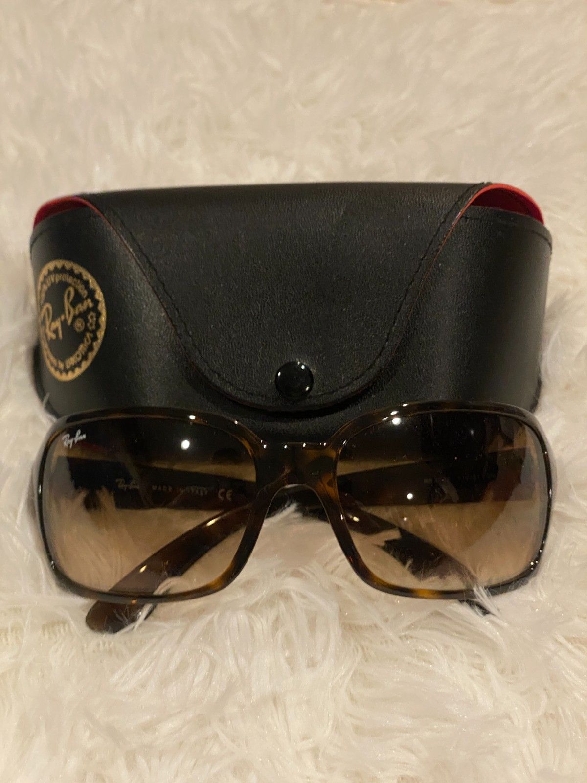 RayBan Ray Ban RB 4068 710/51 2N Brown Tortoise Gradient Sunglasse Size ONE SIZE - 2 Thumbnail