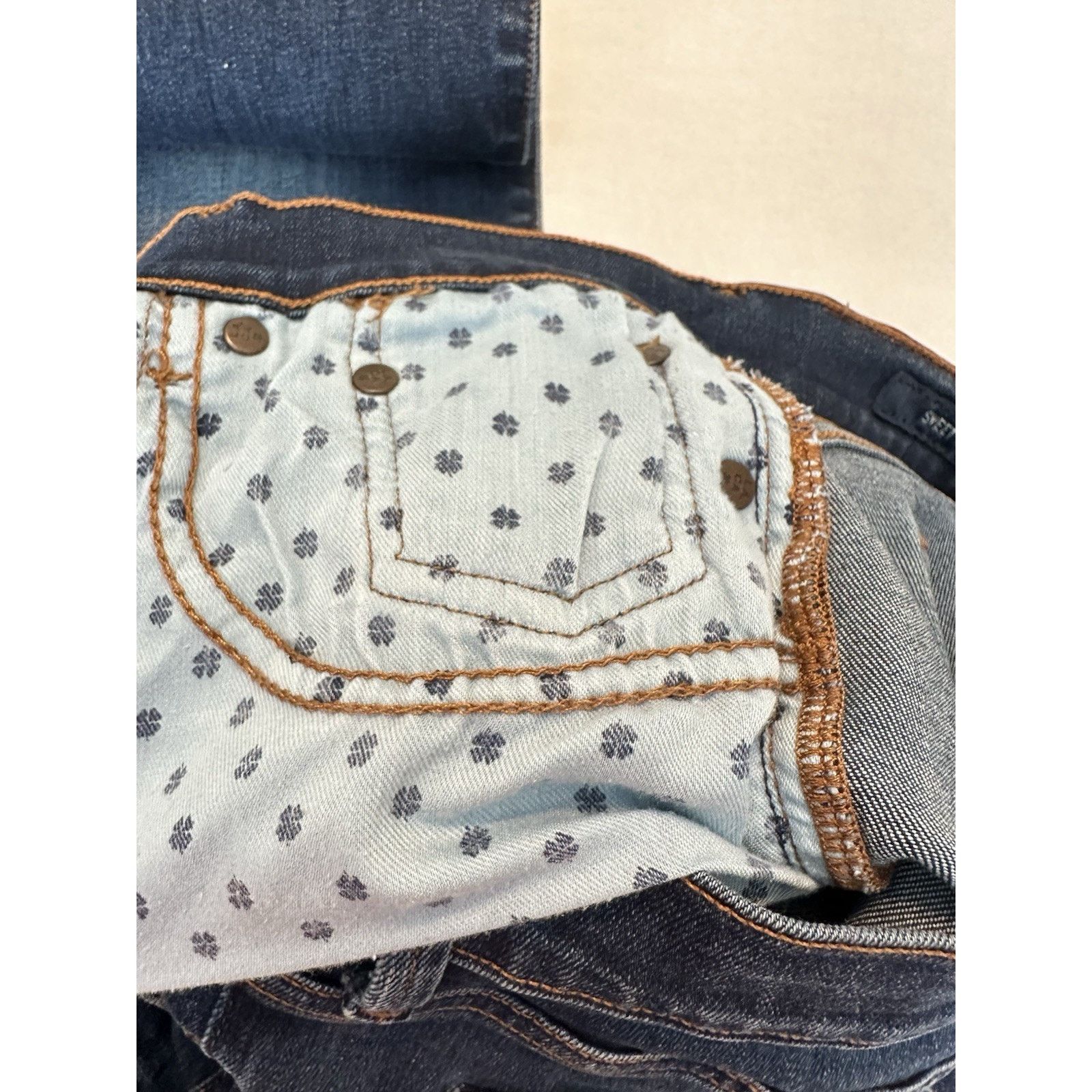 Lucky Brand Lucky Brand Jeans Premium Italian Stretch Bootcut 6/28A Blue Size 30" / US 8 / IT 44 - 15 Thumbnail
