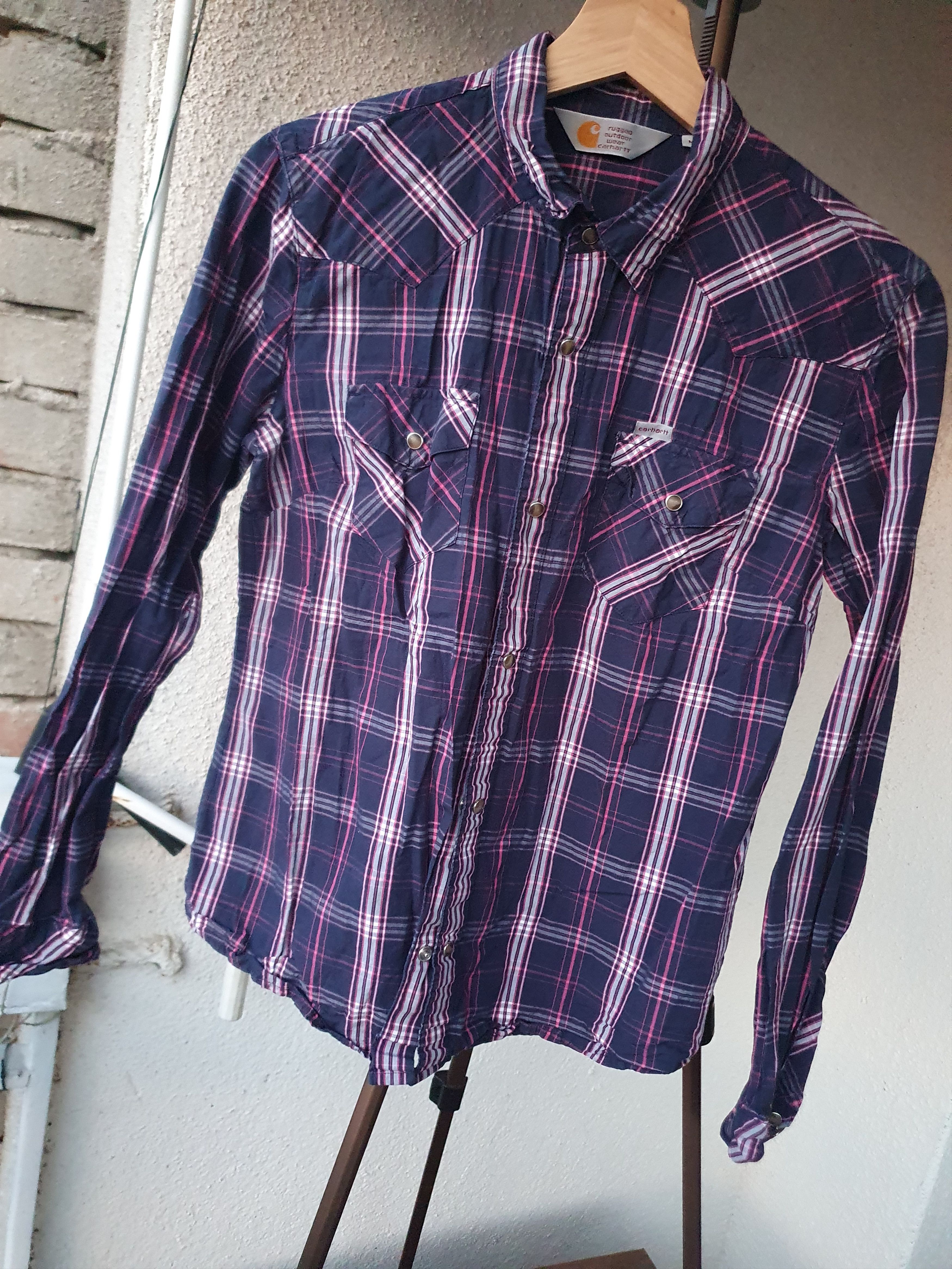 Carhartt Carhartt W' Hickey Shirt Pearl Snap shirt sz M Size M / US 6-8 / IT 42-44 - 2 Thumbnail