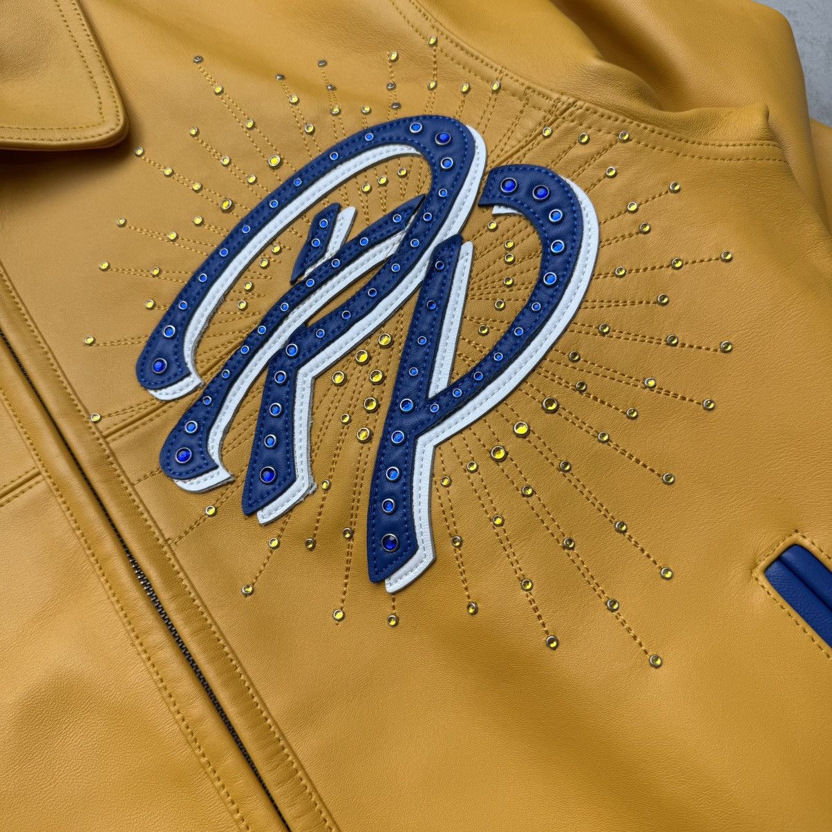 Pelle Pelle Pelle Pelle Great Of All Time Yellow Leather Jacket Size US M / EU 48-50 / 2 - 4 Thumbnail