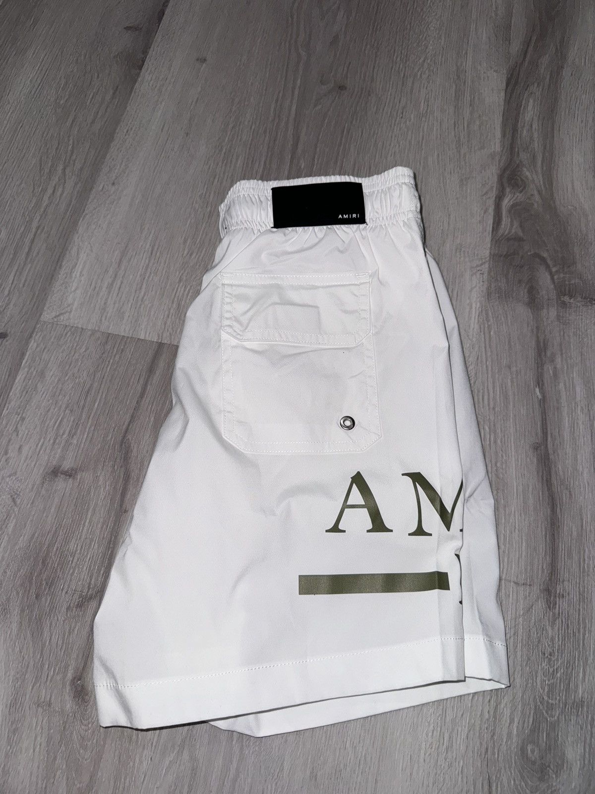 Amiri Amiri Bar Logo Swimshort Size US 28 / EU 44 - 3 Thumbnail