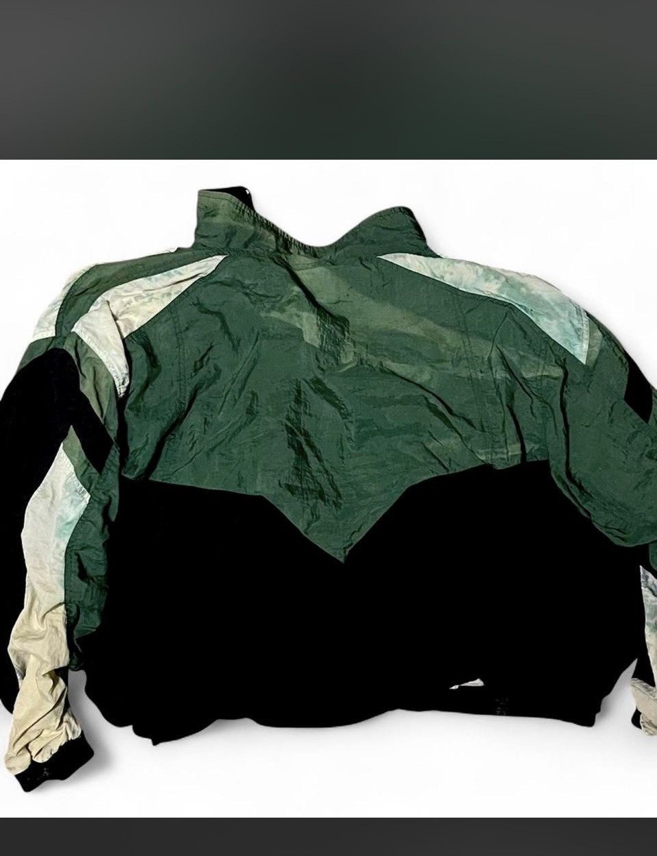 Nike Vintage 90s Nike Distressed windbreaker Sleeves Jacket XXL Size US XXL / EU 58 / 5 - 5 Thumbnail