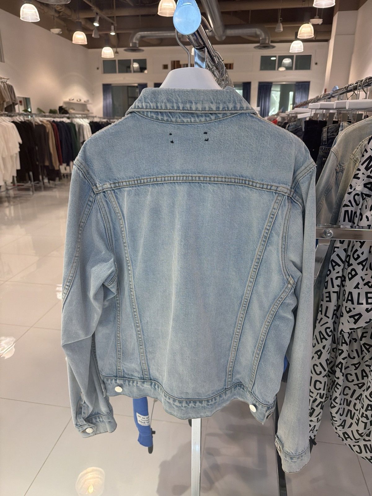 Amiri Amiri Light Wash Denim Jacket Size US M / EU 48-50 / 2 - 2 Thumbnail