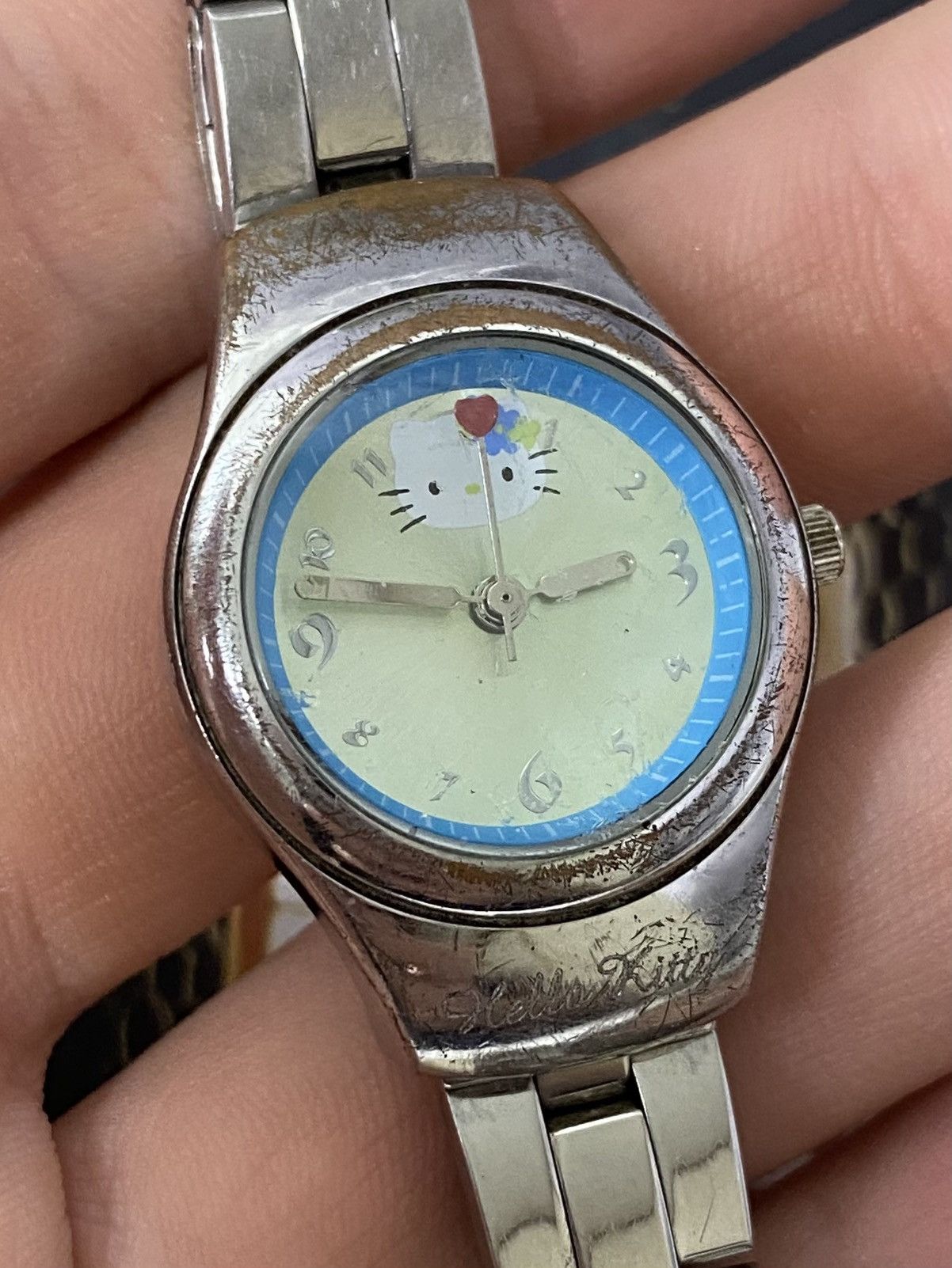 Jewelry Hello Kitty Watch Sanrio Silver Tone Size ONE SIZE - 10 Thumbnail