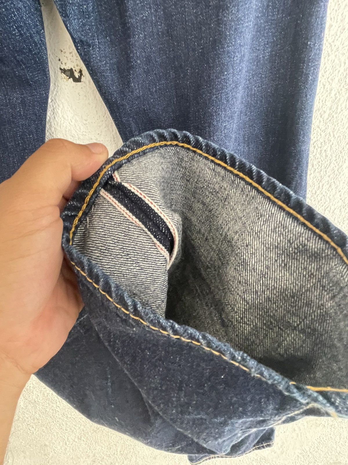 RRL Ralph Lauren RRL Slim Straight Japan Woven Selvedge Jeans Ralph Lauren Size US 32 / EU 48 - 5 Thumbnail