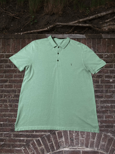 Allsaints × Vintage Allsaints vintage designer big logo polo tee Size US XXL / EU 58 / 5 - 1 Thumbnail
