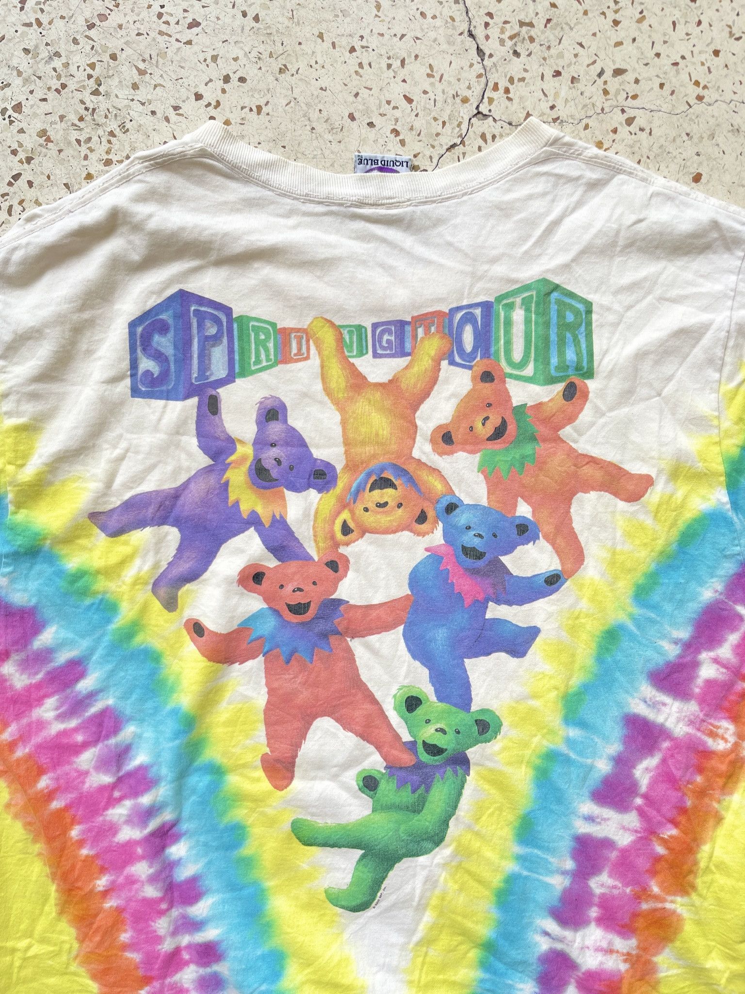 Band Tees Vintage tee early ‘00 Grateful Dead Tie Dye “Dancing Bears” Size US XL / EU 56 / 4 - 4 Thumbnail