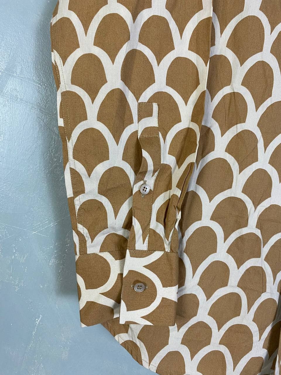 Miu Miu Miu Miu SS05 Patterned Dress Shirt Size US M / EU 48-50 / 2 - 4 Thumbnail