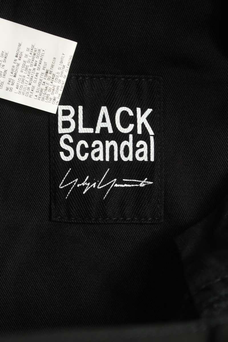 Yohji Yamamoto BLACK Scandal Yohji Yamamoto Ripstop wide long pants Size US 35 - 3 Thumbnail