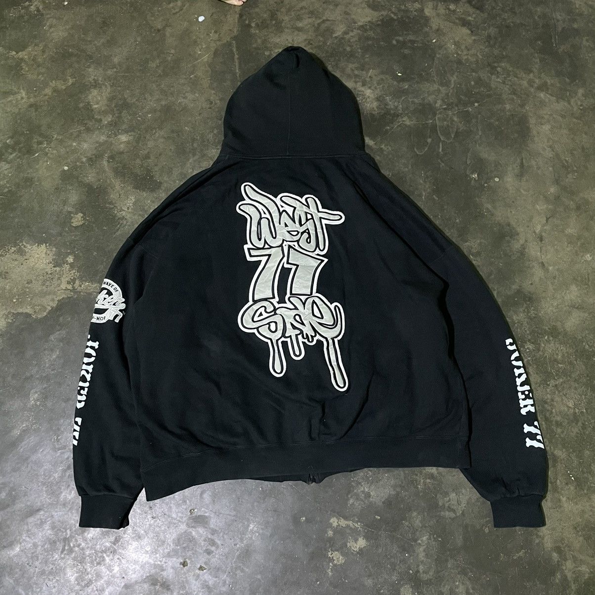 Tribal Streetwear Vintage joker 77 hiphop hoodie Size US XXL / EU 58 / 5 - 2 Thumbnail