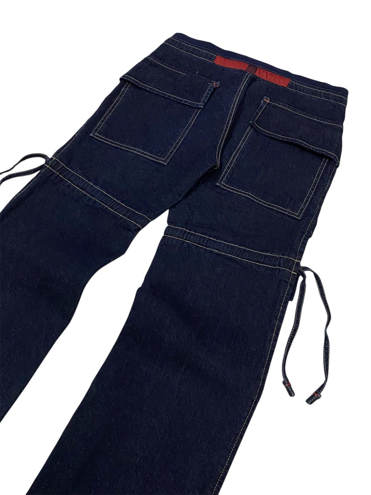 Marithe + Francois Girbaud Marithe Francois Girbaud Wide Leg Jeans Size 26" / US 2 / IT 38 - 8 Thumbnail