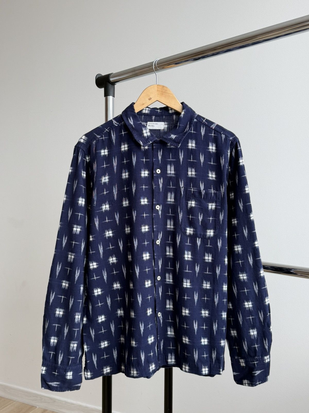 Universal Works Universal Works Ikat Garage Shirt Size US L / EU 52-54 / 3 - 1 Thumbnail