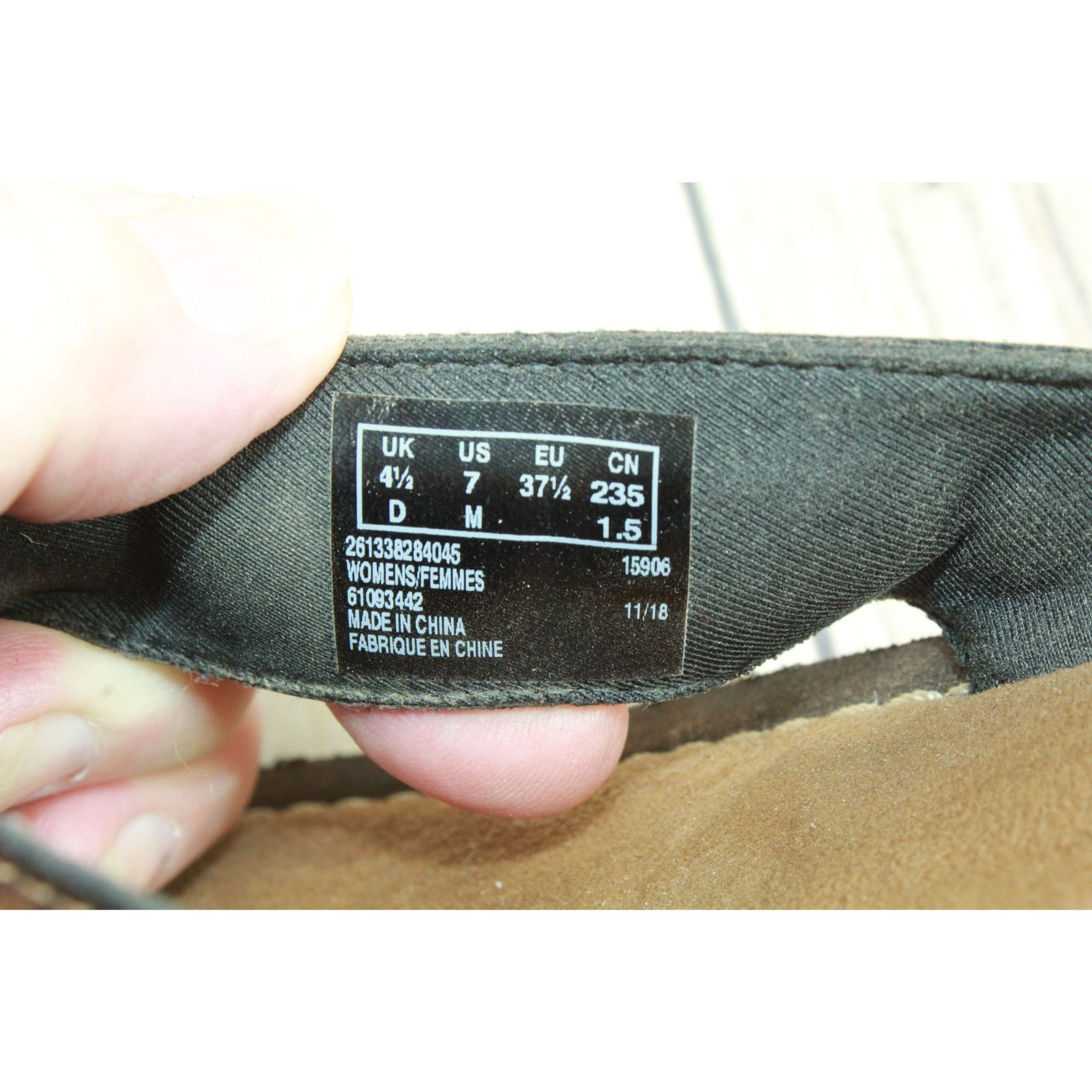 Clarks × Leather Clarks Fenner Nerice Women's Leather Braided Sandals Size US 7 / IT 37 - 8 Thumbnail