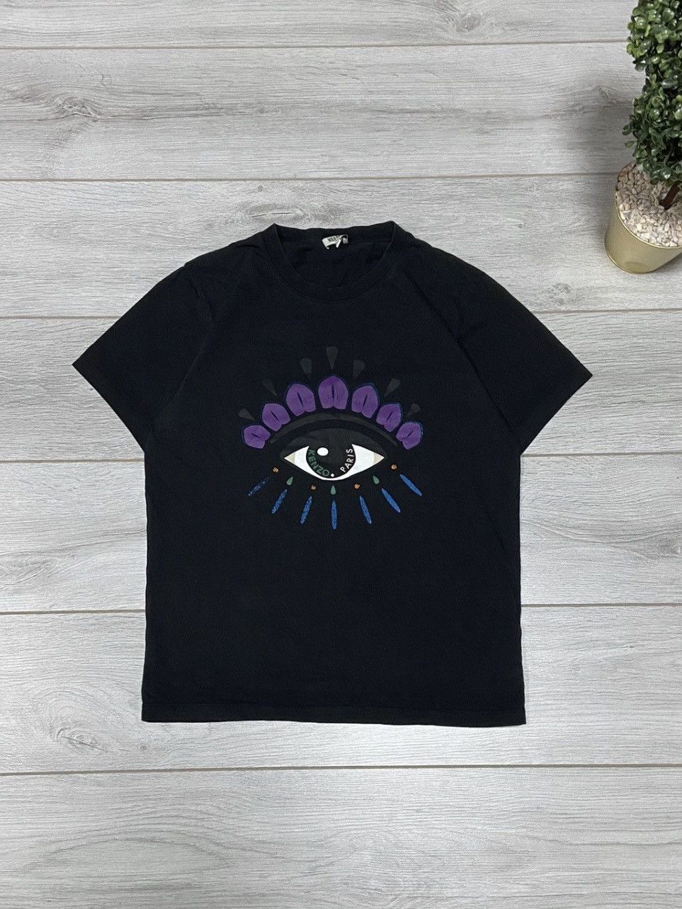 Kenzo Kenzo Paris eye big print t-shirt Japanese Size US M / EU 48-50 / 2 - 1 Thumbnail