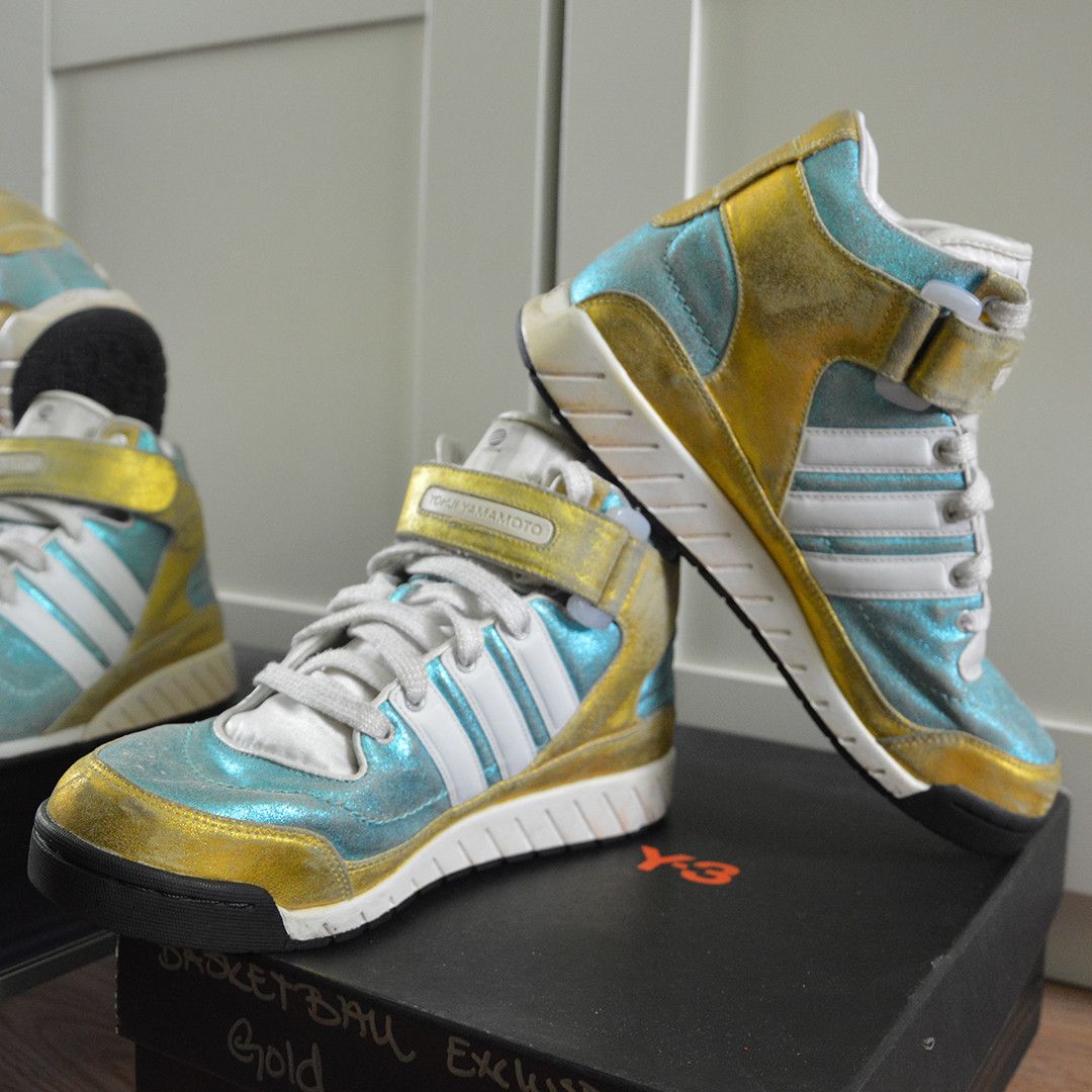 Adidas × Y-3 × Yohji Yamamoto AW04 BBall Mid Size US 8 / EU 41 - 3 Thumbnail
