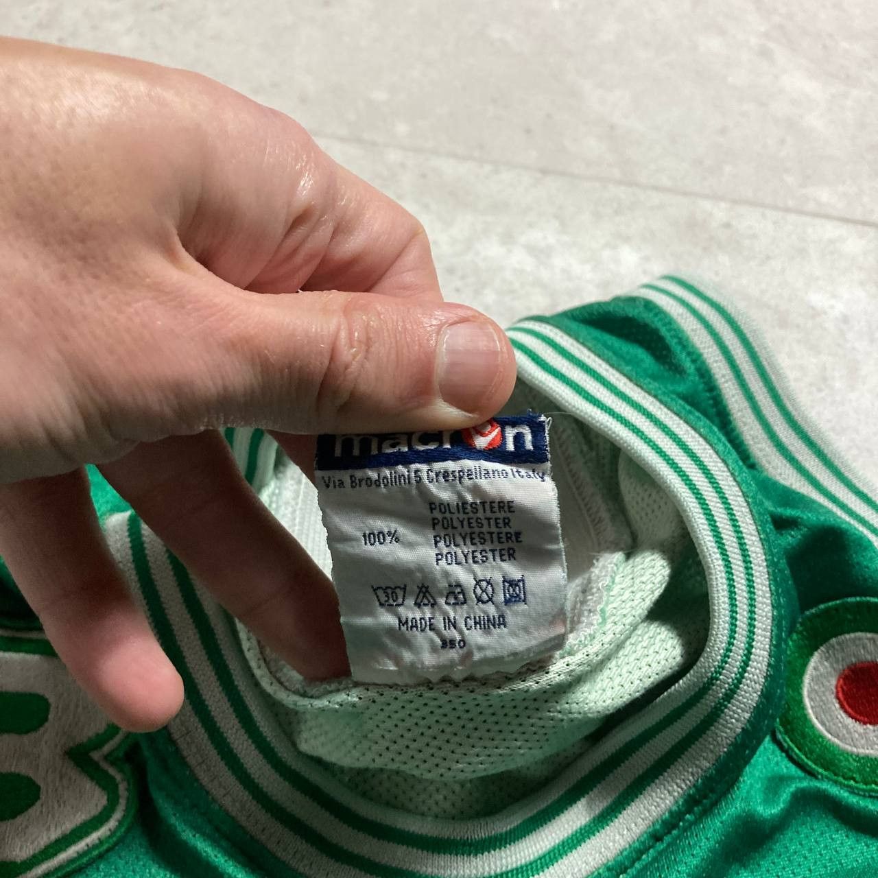 Macron Benetton Basket Pallacanestro Treviso Basketball Jersey Size US M / EU 48-50 / 2 - 5 Thumbnail