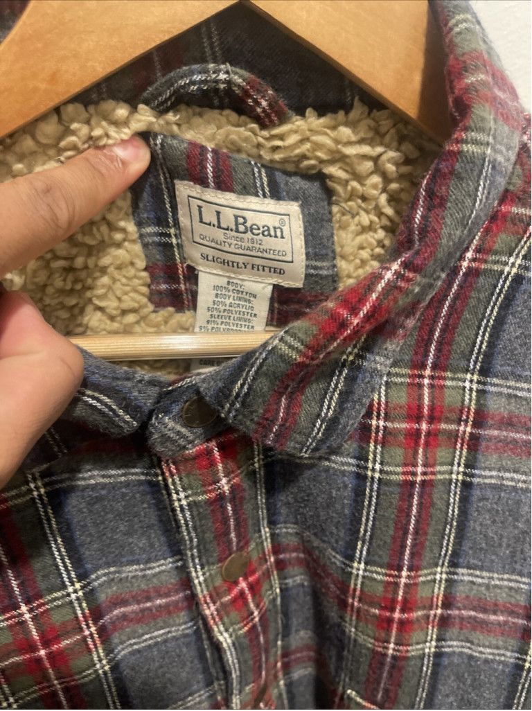 L.L. Bean LL Bean Shirt Men's L Flannel Workwear Size Xl Mens Size US L / EU 52-54 / 3 - 4 Thumbnail
