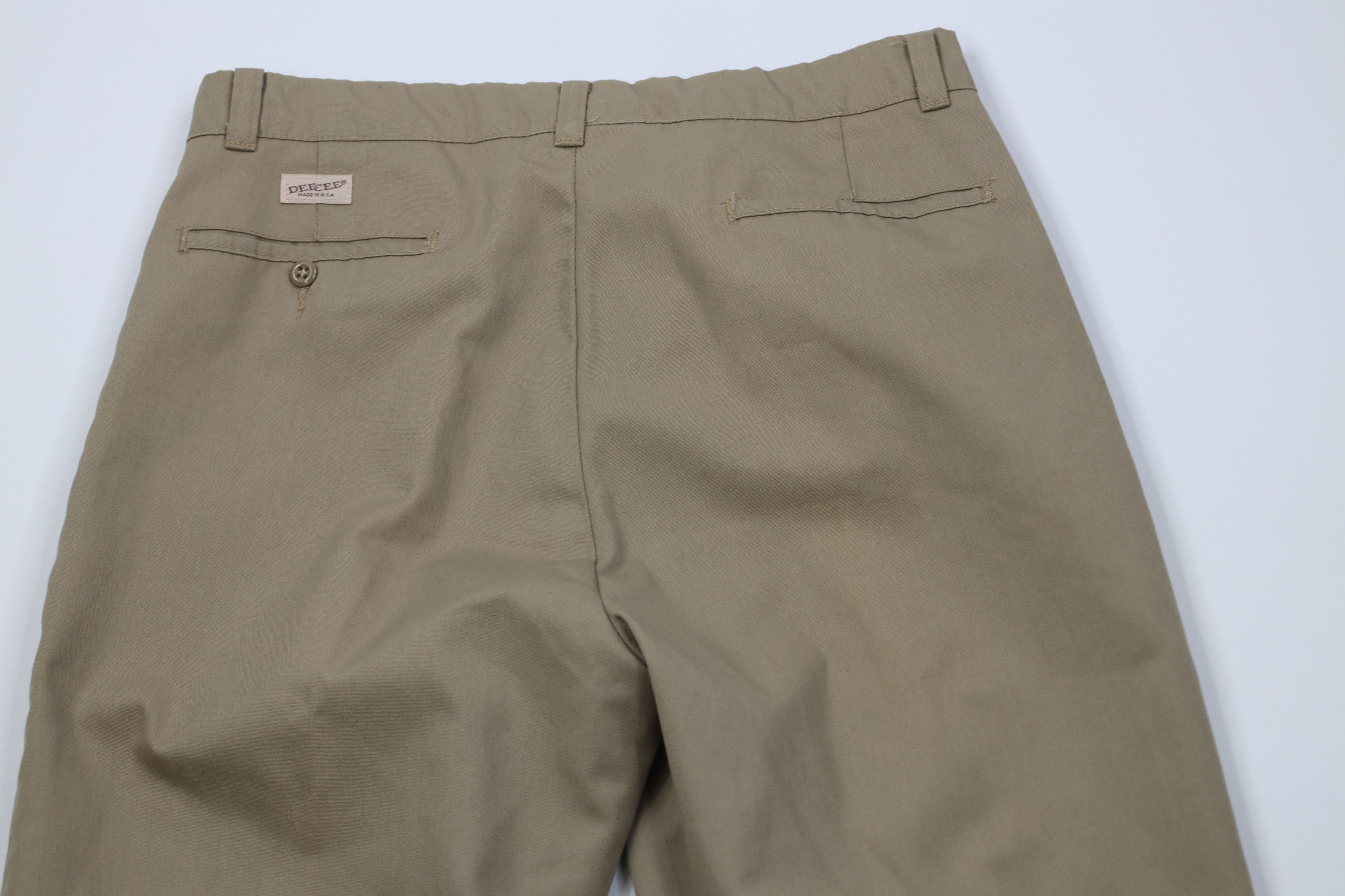 Vintage Vintage 70s Streetwear Wide Leg Flared Chino Pants Beige USA Size US 32 / EU 48 - 10 Thumbnail