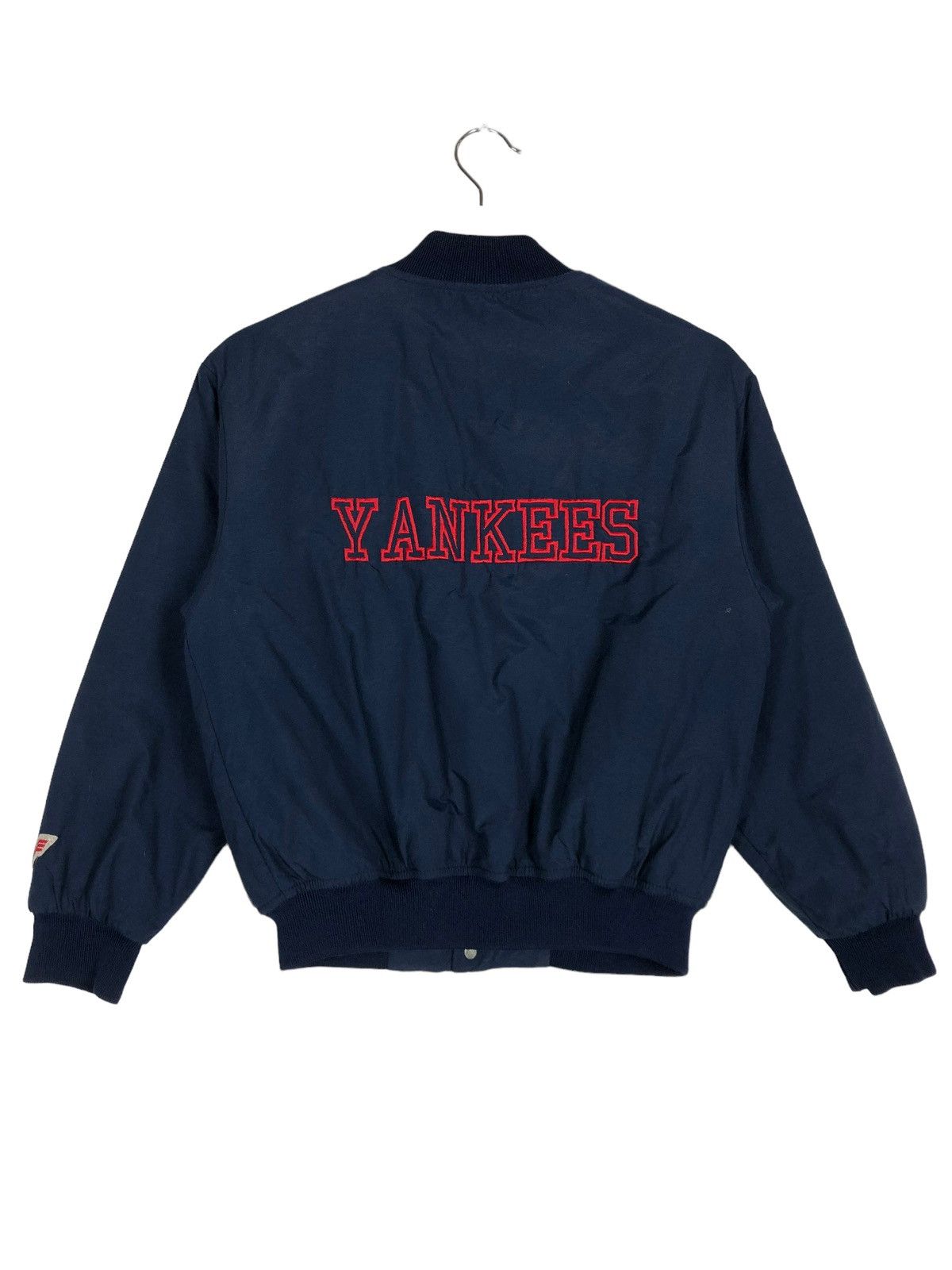 New York Yankees × Vintage 🔥 VINTAGE NEW YORK YANKEES BOMBER JACKET MADE IN USA Size US XXS / EU 40 - 2 Thumbnail