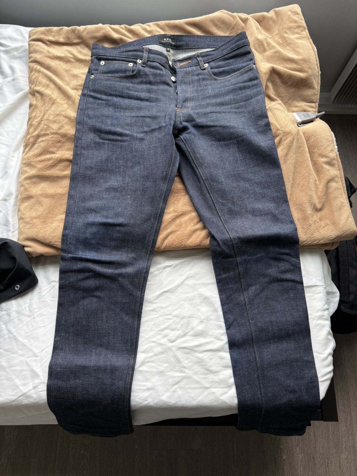 A.P.C. A.P.C. Petit new standard jeans hemmed 31” Size US 28 / EU 44 - 1 Thumbnail