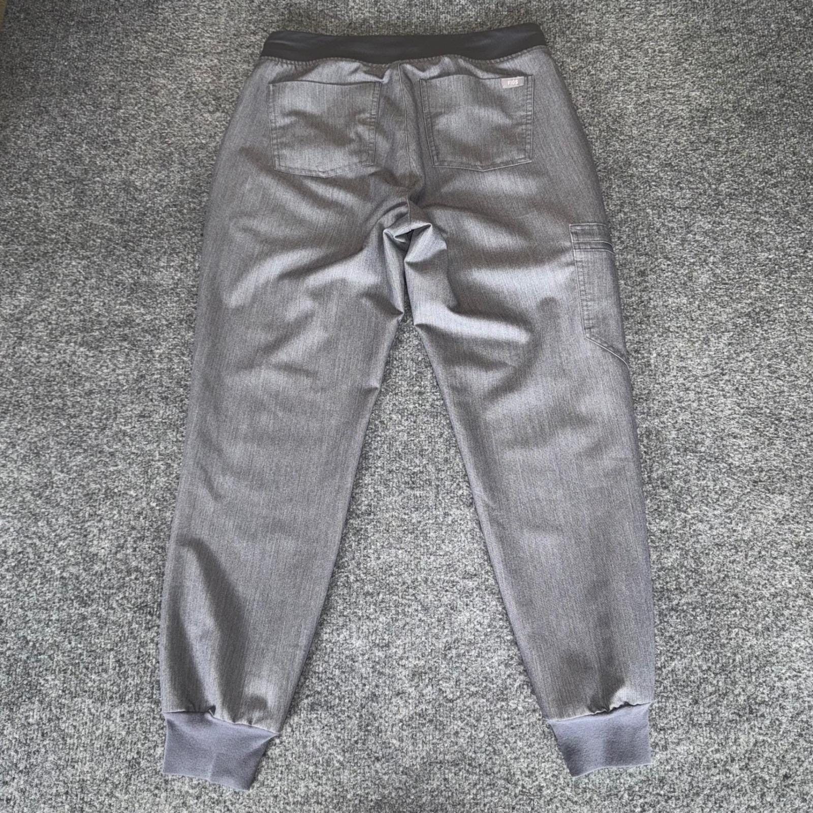 Other FIGS Zamora Jogger Scrub Pant Womens Small Petite 30x26 Gray Size 30" / US 8 / IT 44 - 4 Thumbnail