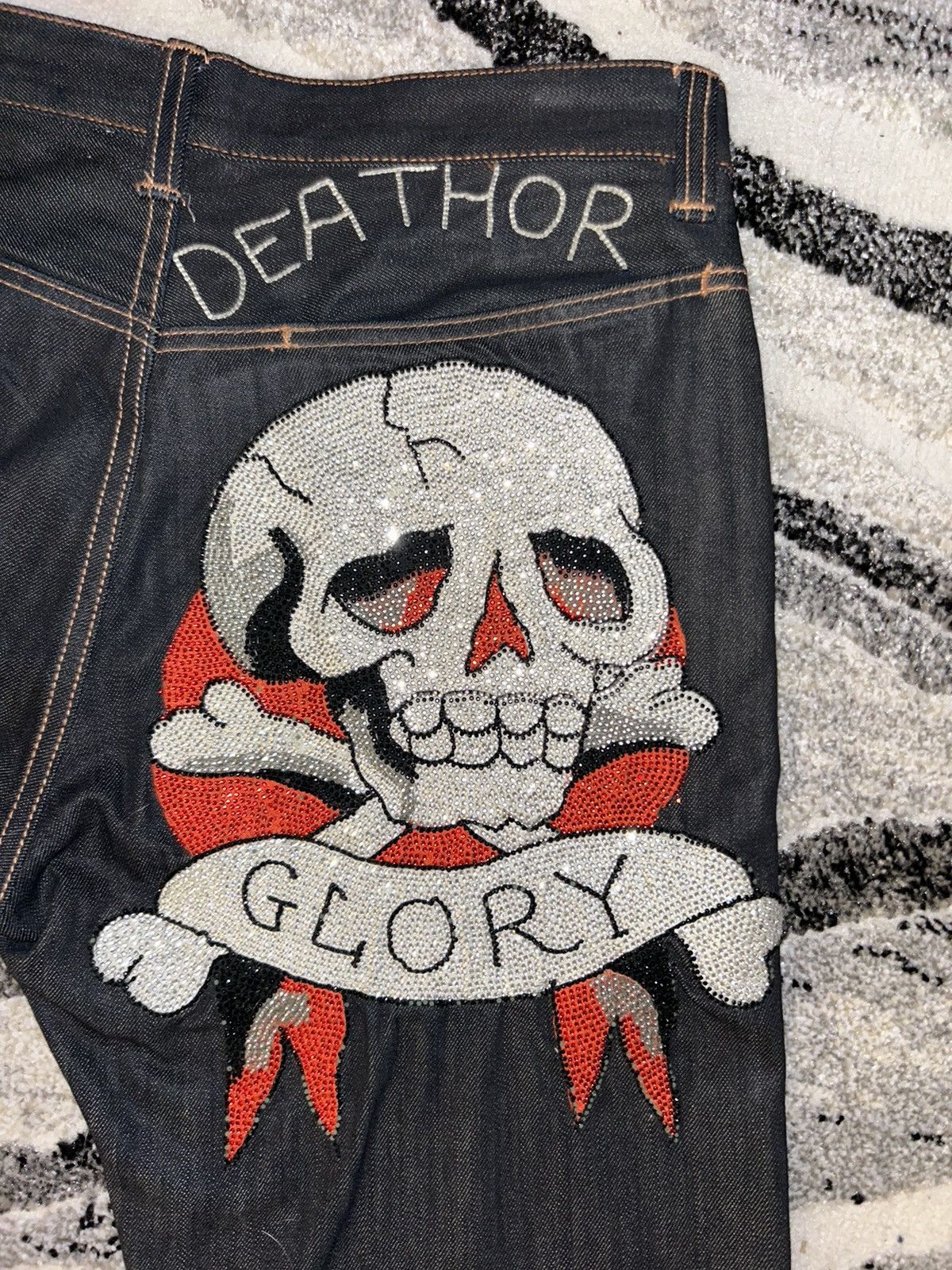 Christian Audigier × Ed Hardy Christian Audigier x Ed Hardy Denim Size US 34 / EU 50 - 4 Thumbnail