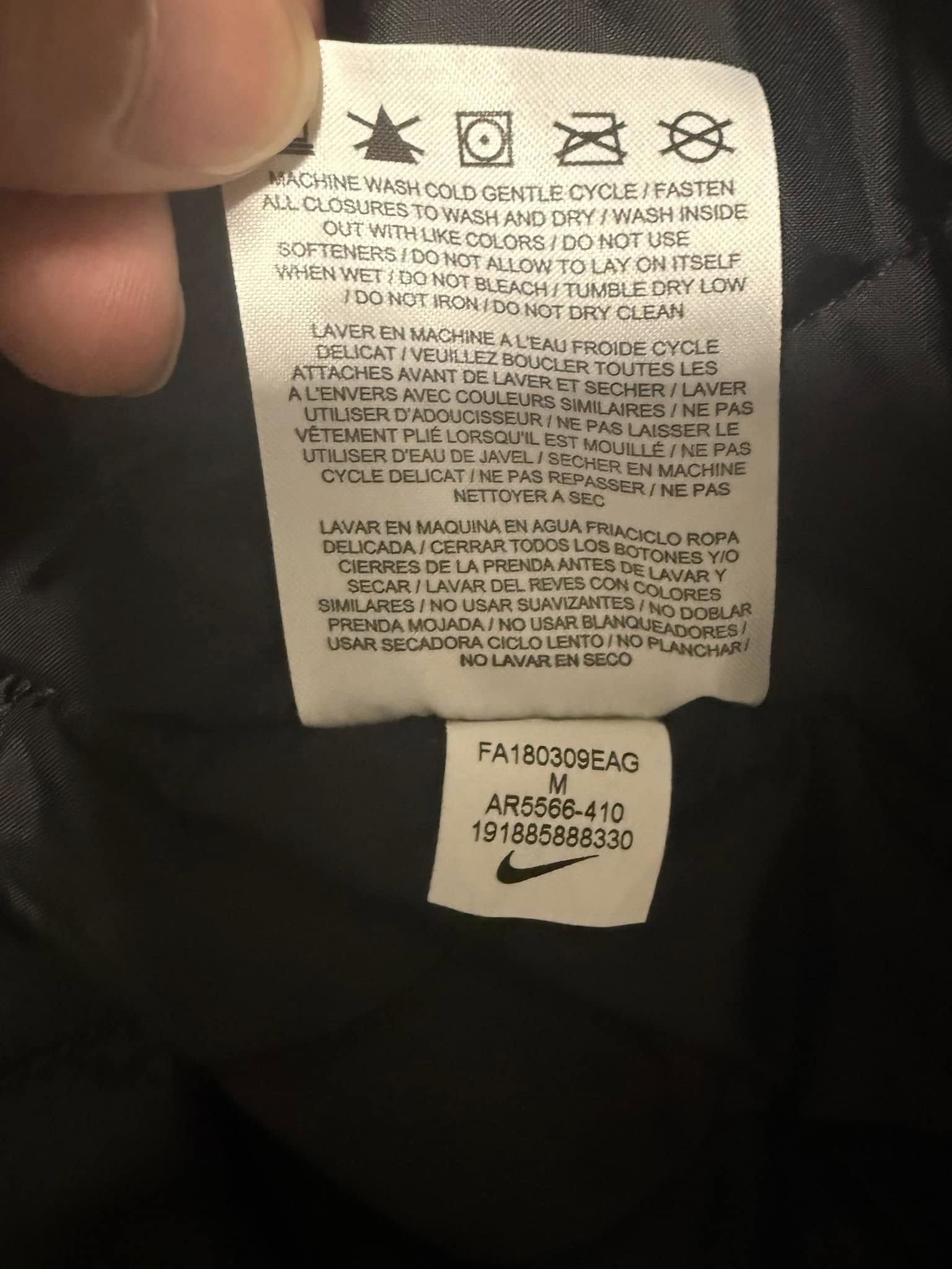 Supreme Supreme x Nike Double Zip Quilted work jacket - Medium Size US M / EU 48-50 / 2 - 4 Thumbnail