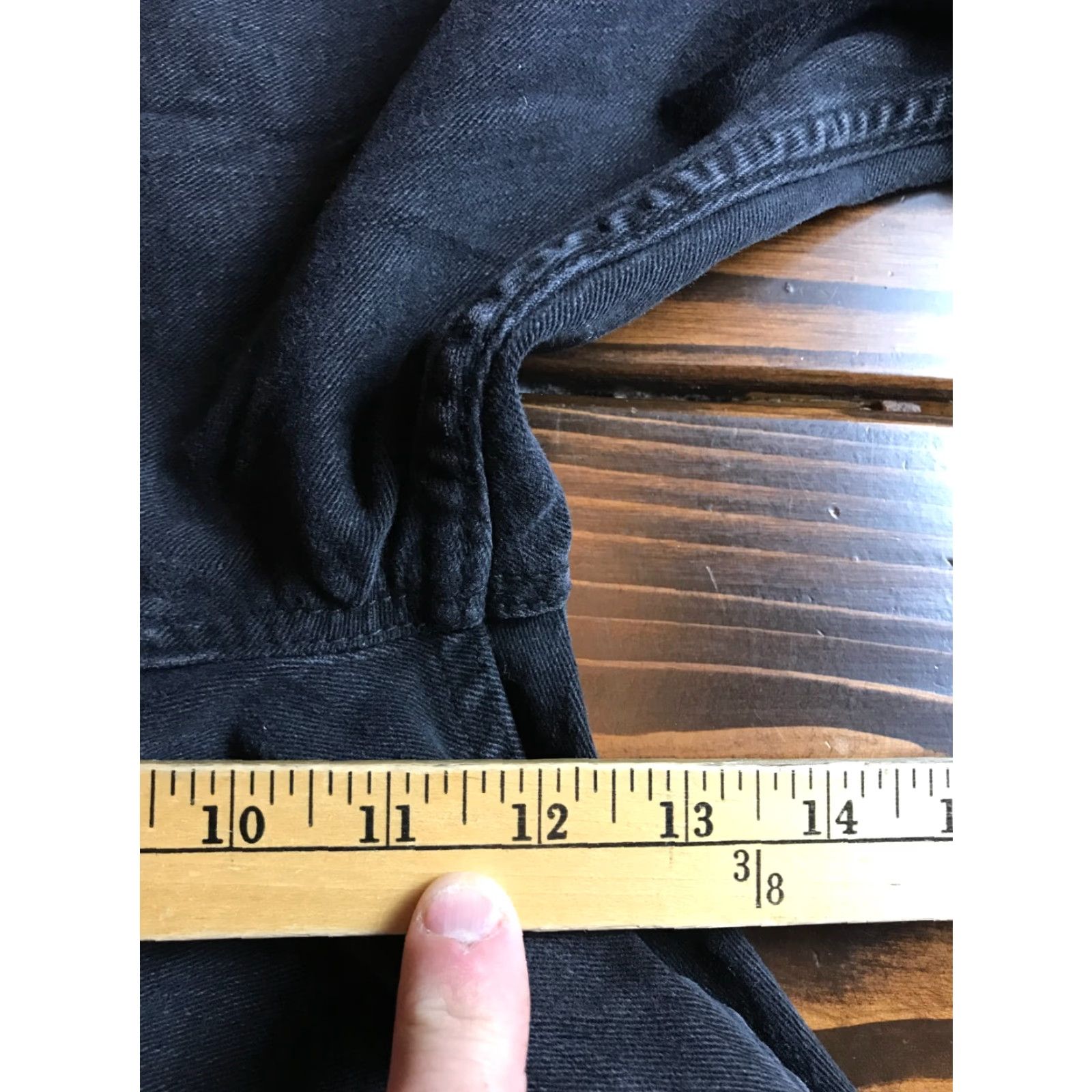 Vintage St John's Bay Denim Jeans Men Slim Straight 36X32 Black Comfort Pockets Modern Vintage No Size US 36 / EU 52 - 8 Thumbnail
