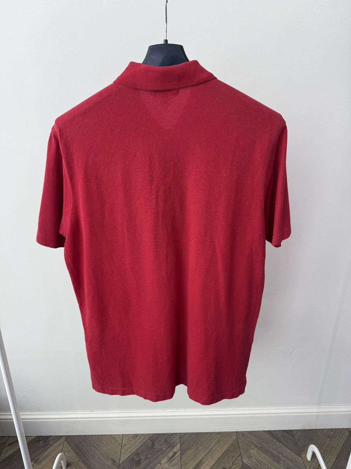 Burberry Vintage Burberry London Mens Red Polo Shirt Short Sleeve Size US M / EU 48-50 / 2 - 10 Thumbnail